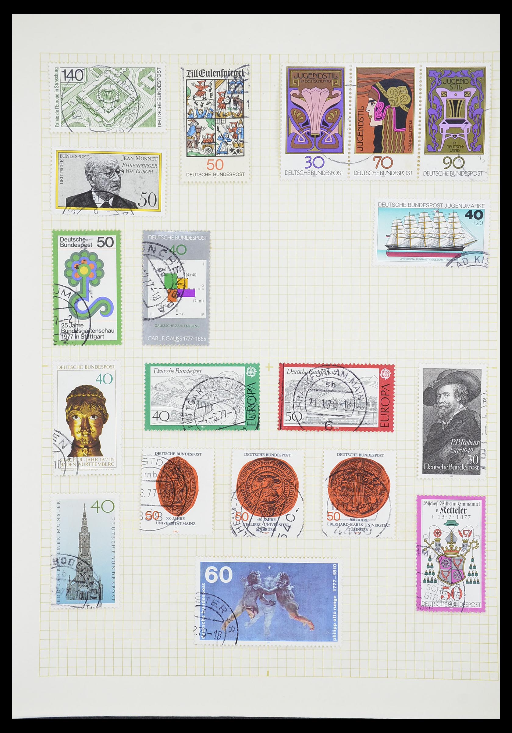 33451 112 - Postzegelverzameling 33451 Europese landen 1850-1990.