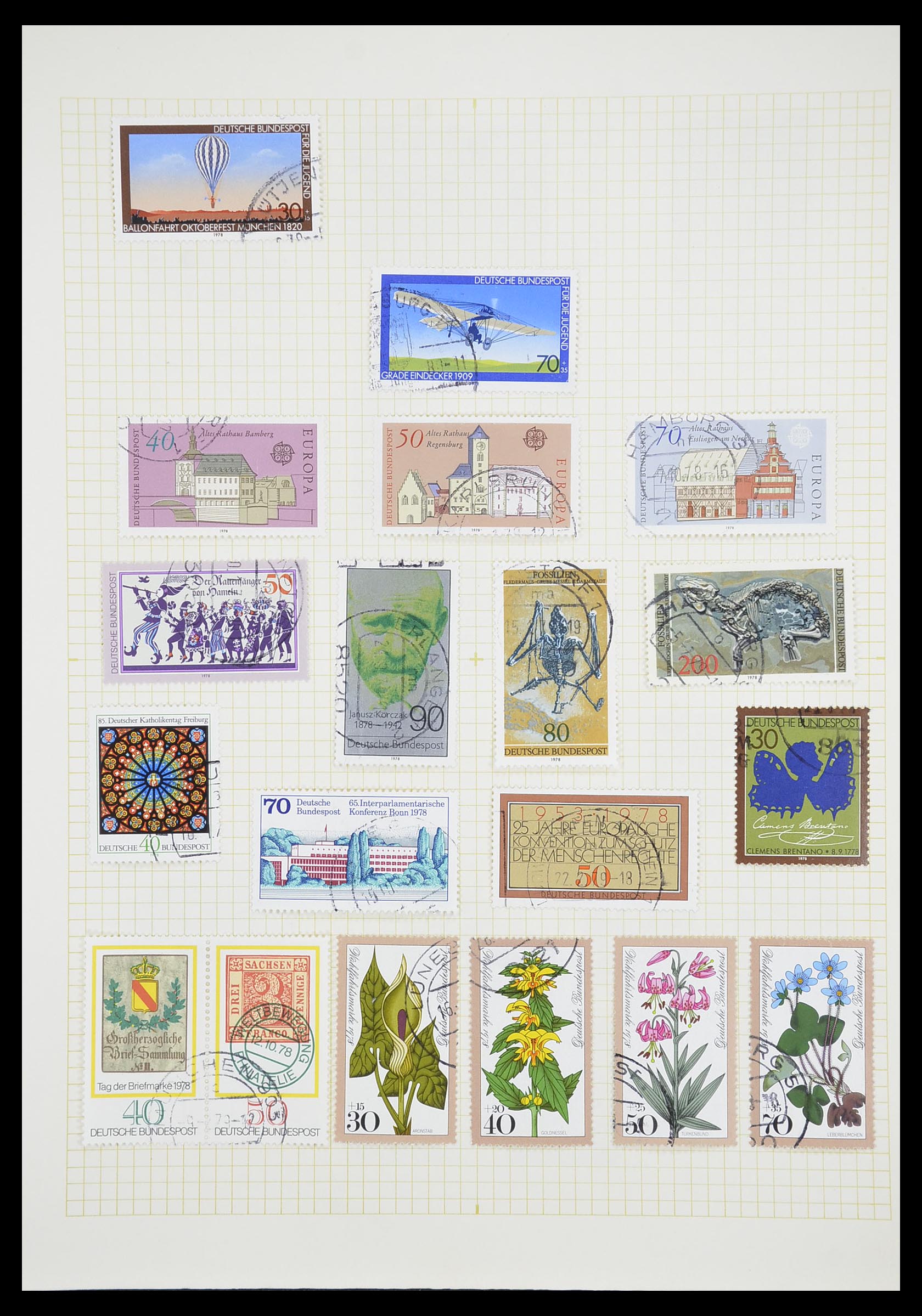 33451 115 - Postzegelverzameling 33451 Europese landen 1850-1990.