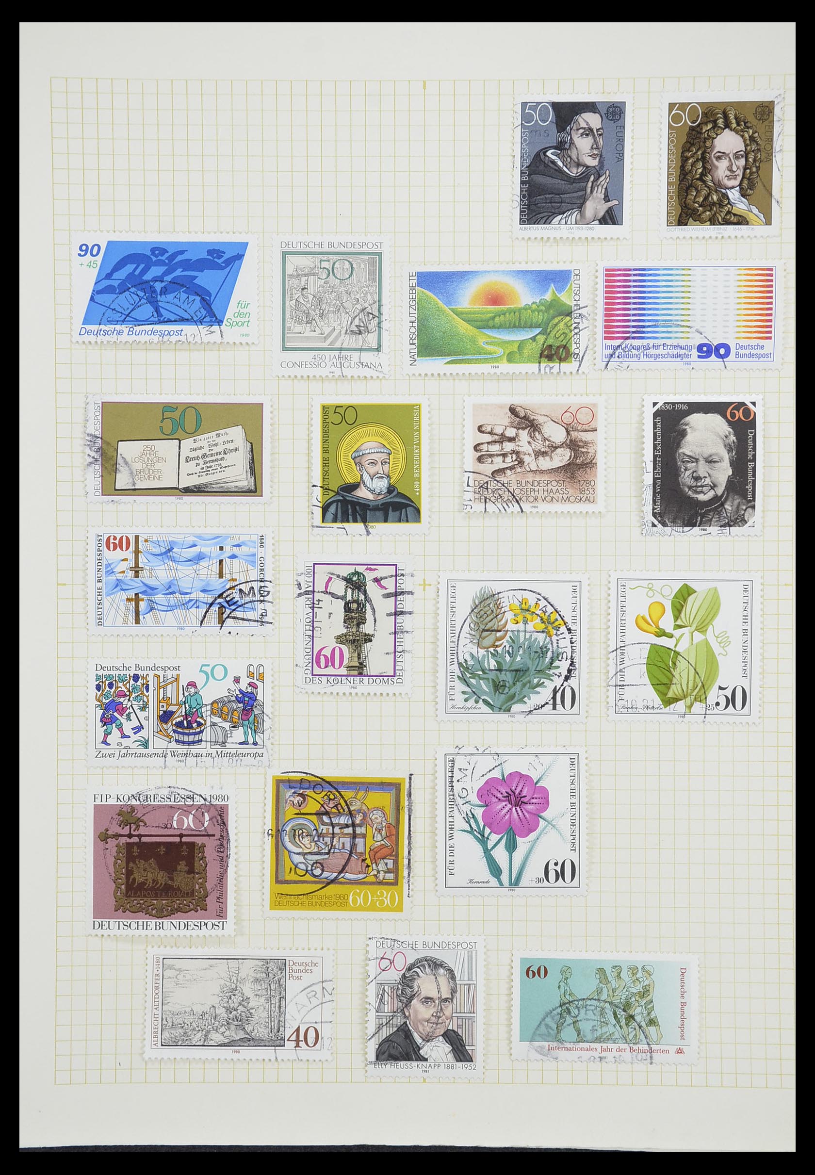 33451 120 - Postzegelverzameling 33451 Europese landen 1850-1990.