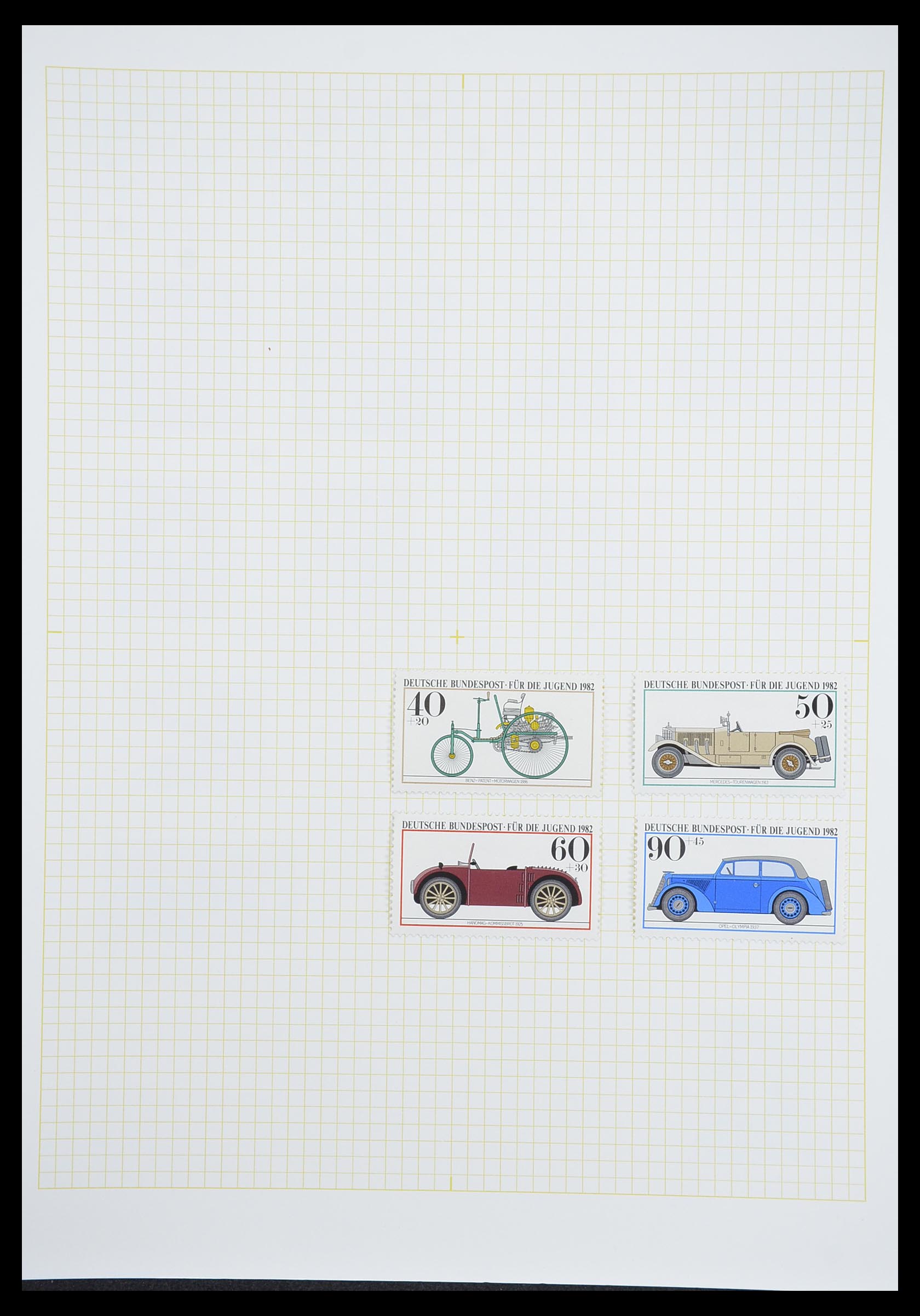 33451 123 - Postzegelverzameling 33451 Europese landen 1850-1990.