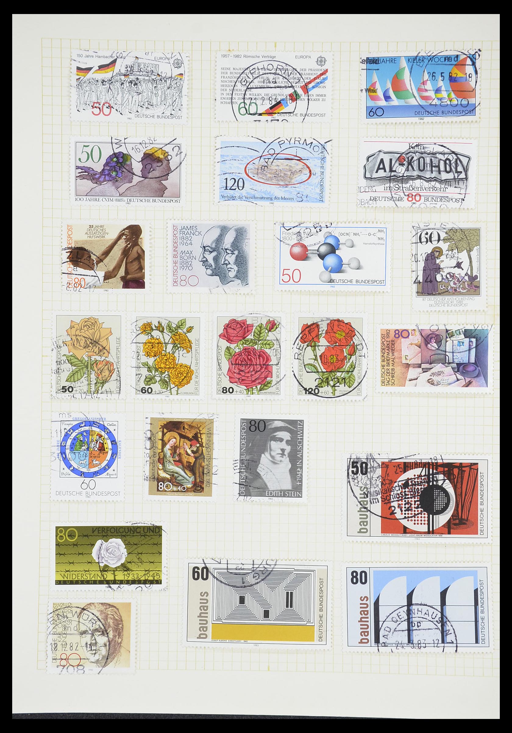 33451 125 - Postzegelverzameling 33451 Europese landen 1850-1990.