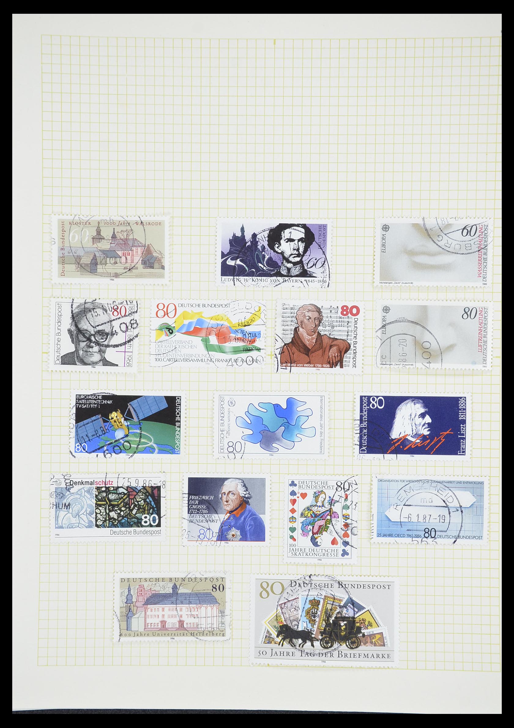 33451 131 - Postzegelverzameling 33451 Europese landen 1850-1990.