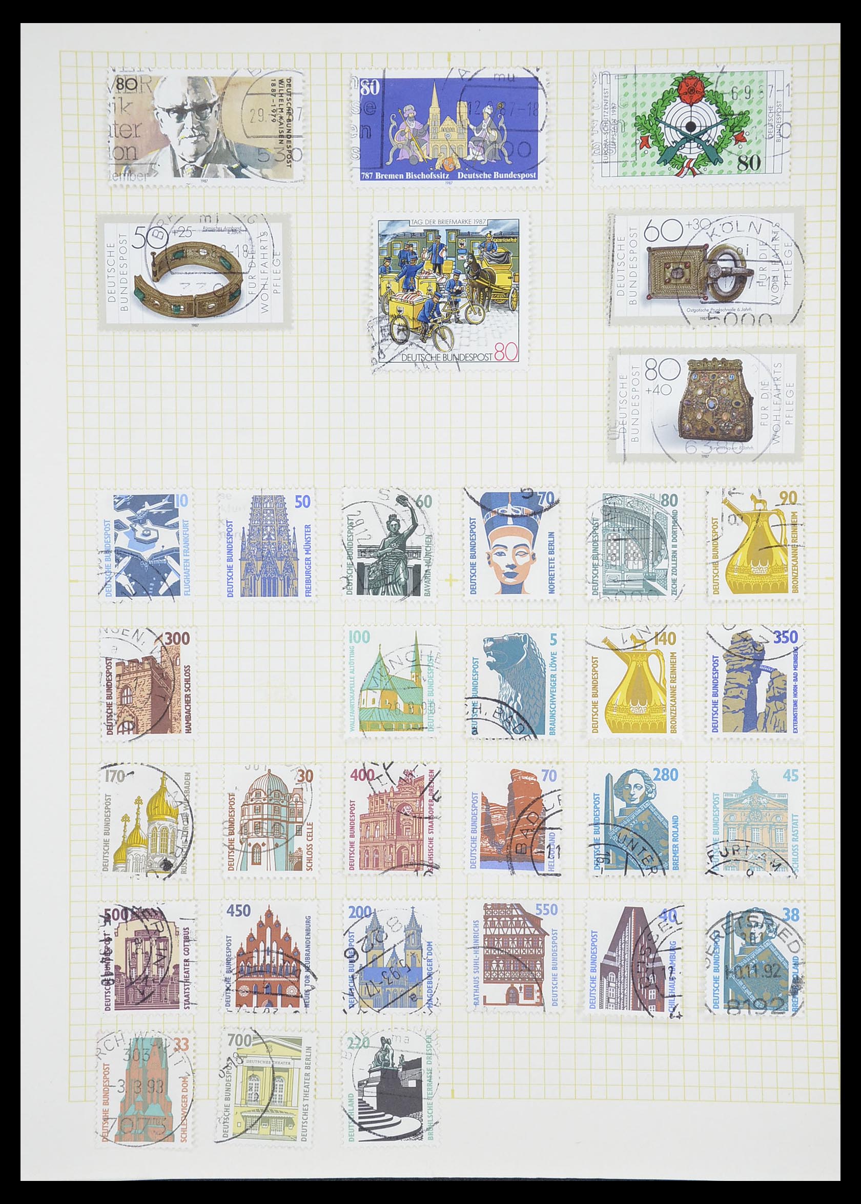 33451 136 - Postzegelverzameling 33451 Europese landen 1850-1990.