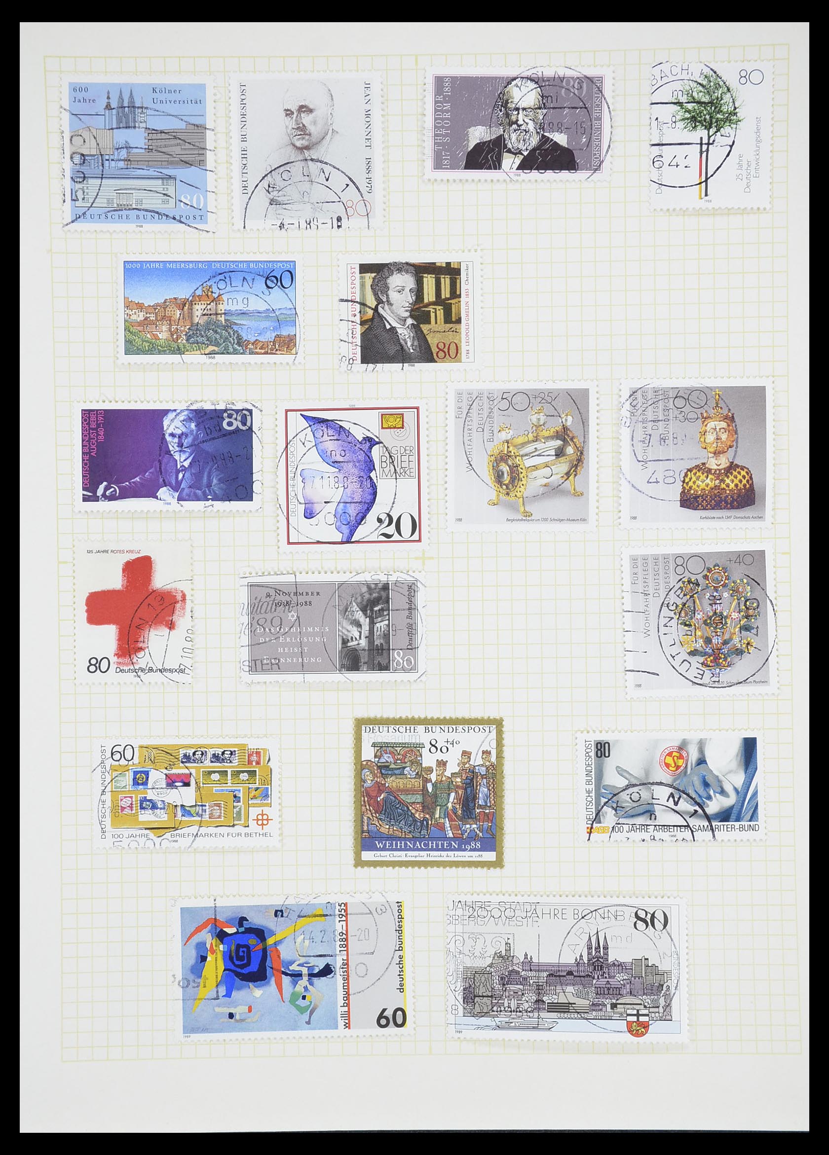 33451 139 - Postzegelverzameling 33451 Europese landen 1850-1990.