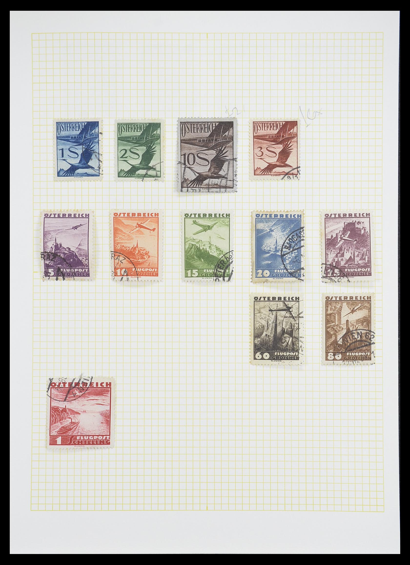 33451 421 - Postzegelverzameling 33451 Europese landen 1850-1990.