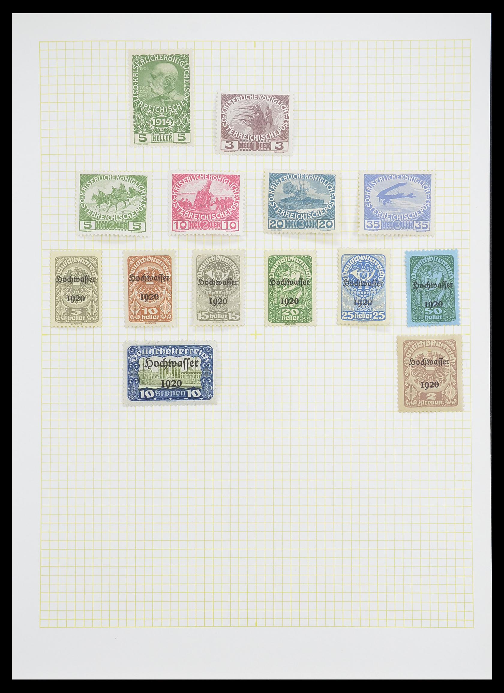 33451 424 - Postzegelverzameling 33451 Europese landen 1850-1990.