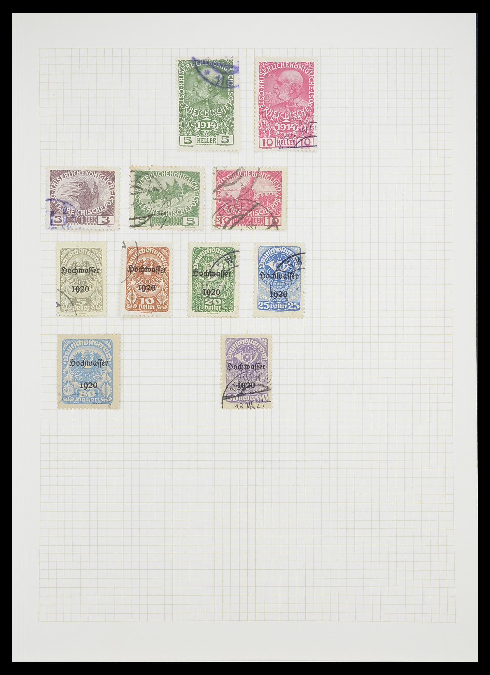 33451 425 - Postzegelverzameling 33451 Europese landen 1850-1990.