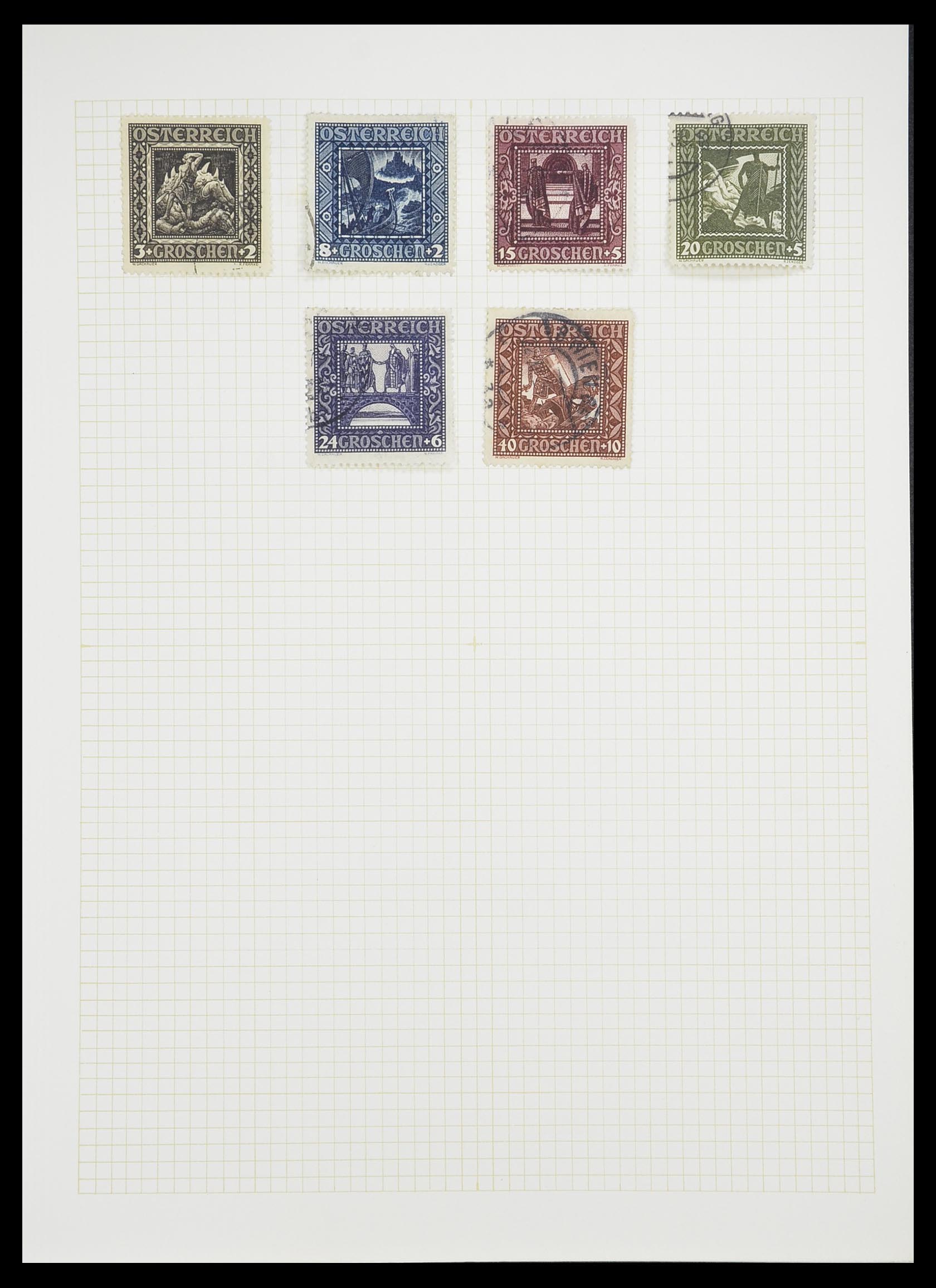 33451 427 - Postzegelverzameling 33451 Europese landen 1850-1990.