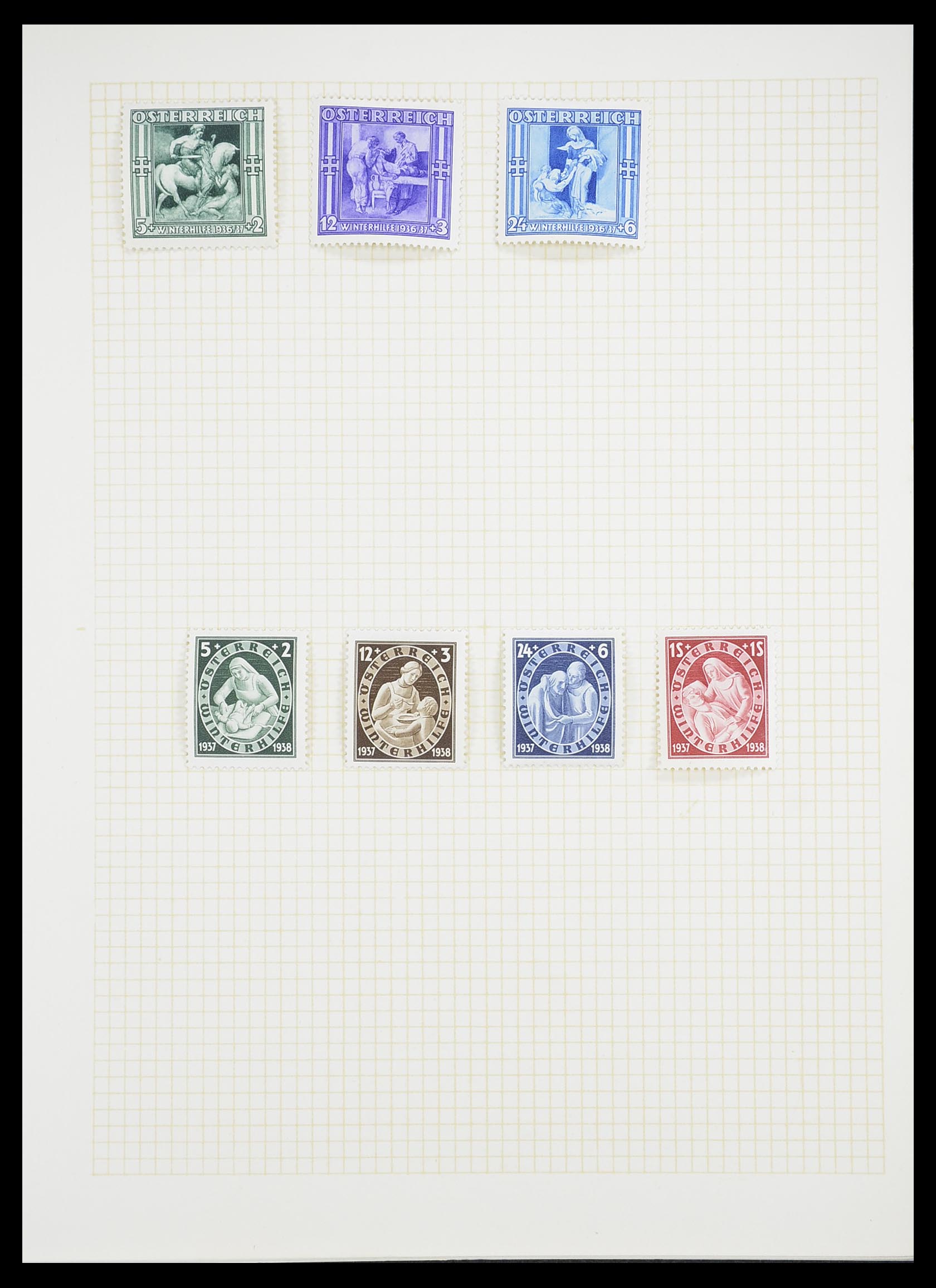 33451 430 - Postzegelverzameling 33451 Europese landen 1850-1990.
