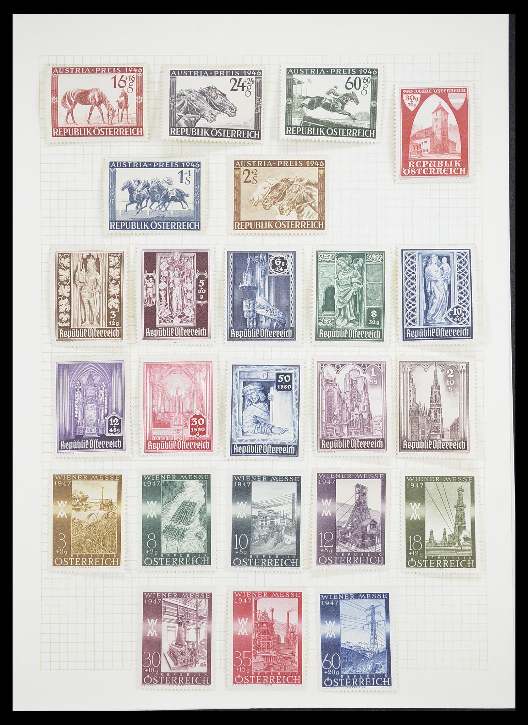 33451 433 - Postzegelverzameling 33451 Europese landen 1850-1990.