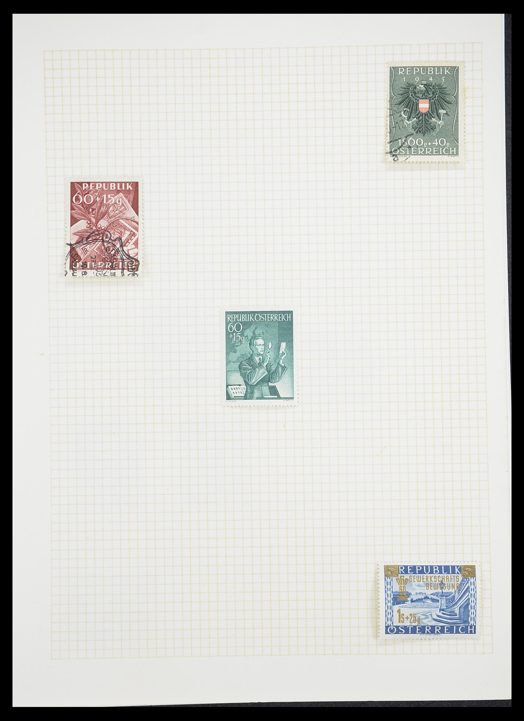 33451 439 - Postzegelverzameling 33451 Europese landen 1850-1990.