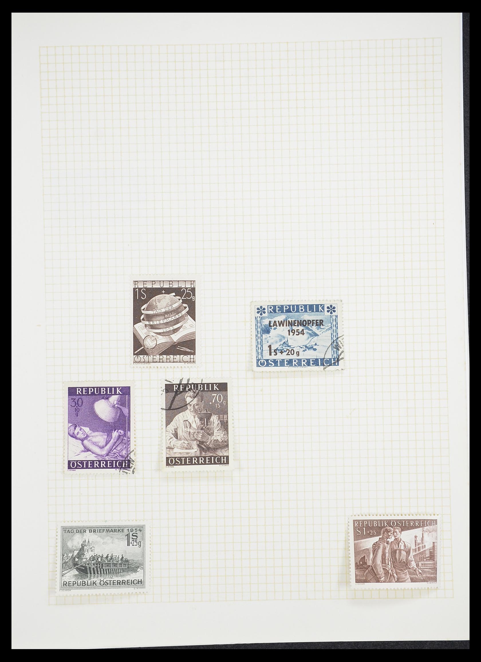 33451 440 - Postzegelverzameling 33451 Europese landen 1850-1990.
