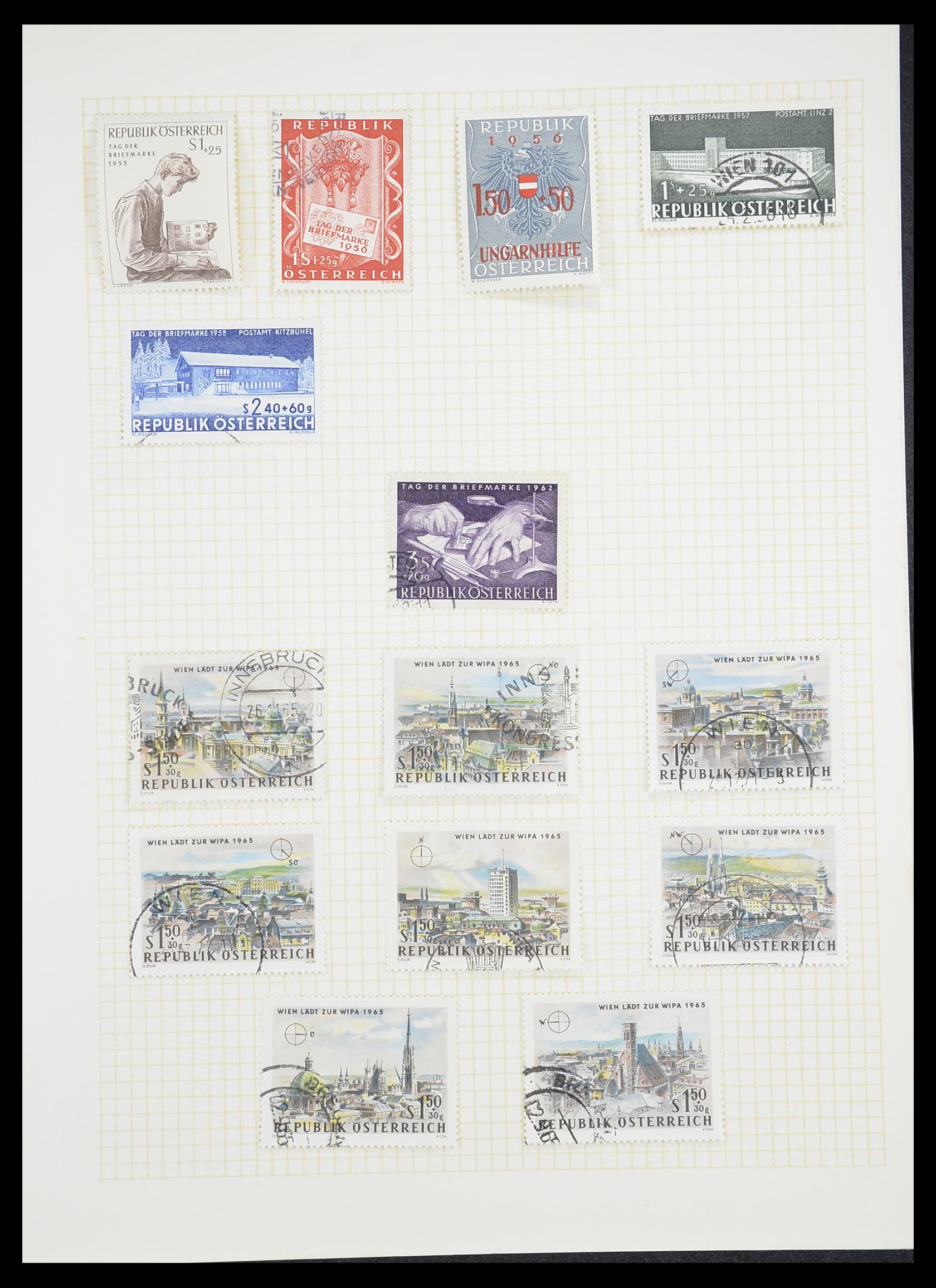 33451 442 - Postzegelverzameling 33451 Europese landen 1850-1990.