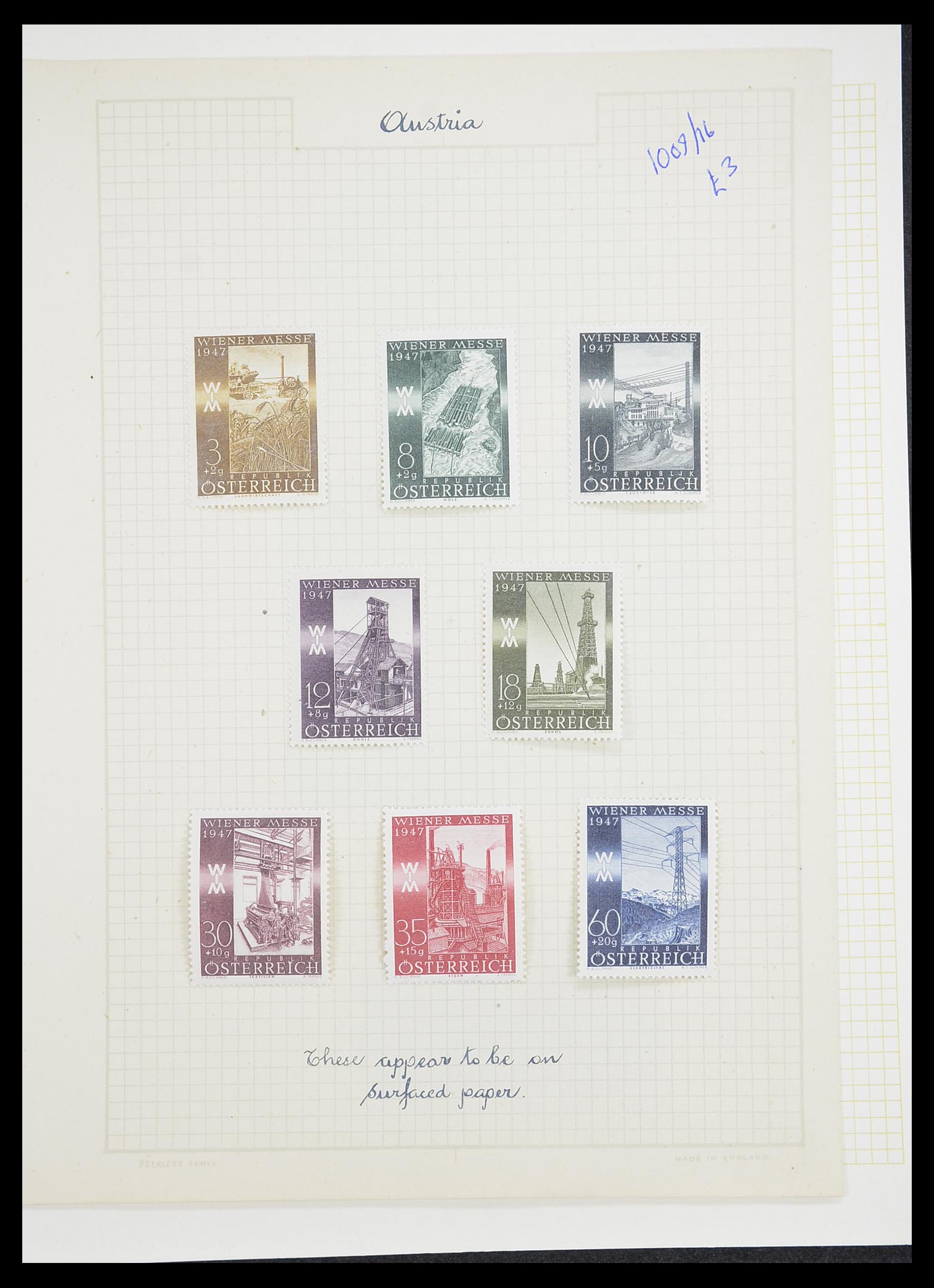 33451 445 - Postzegelverzameling 33451 Europese landen 1850-1990.