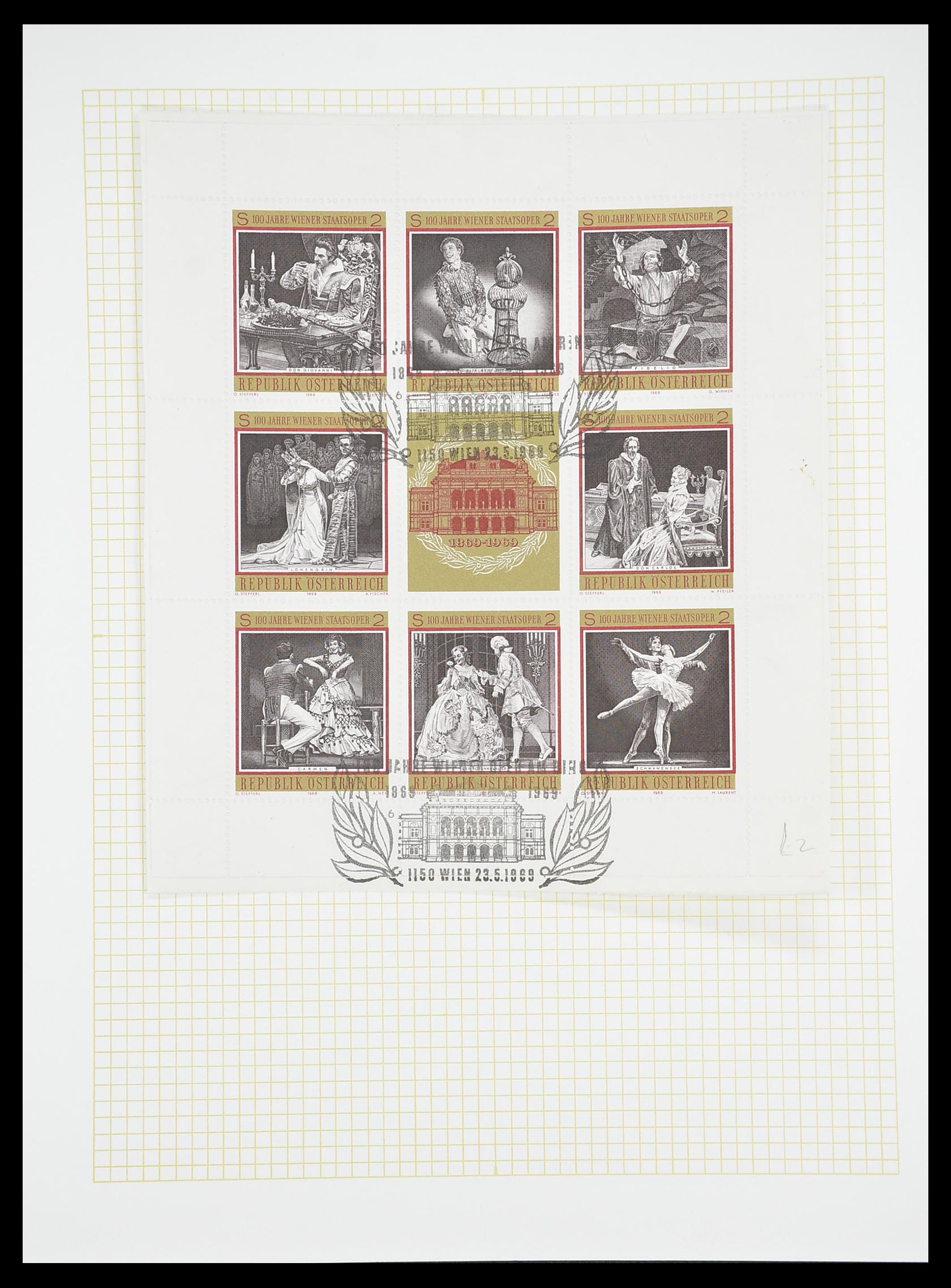 33451 452 - Postzegelverzameling 33451 Europese landen 1850-1990.