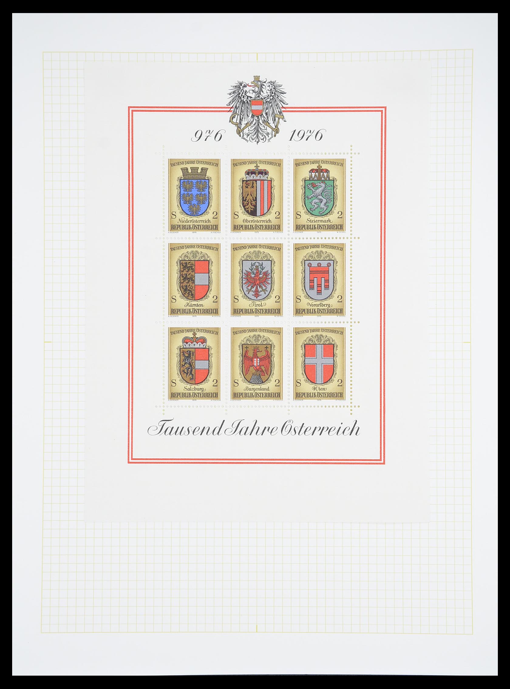 33451 453 - Postzegelverzameling 33451 Europese landen 1850-1990.