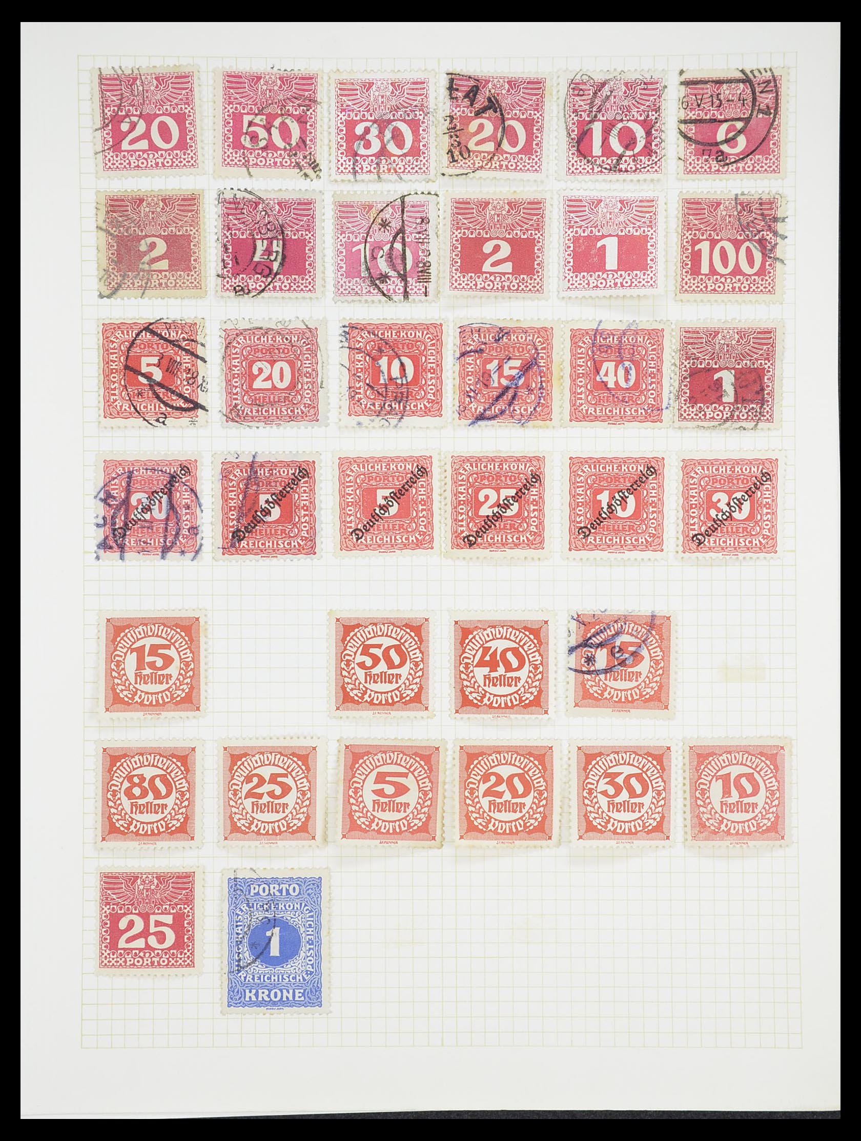 33451 456 - Postzegelverzameling 33451 Europese landen 1850-1990.