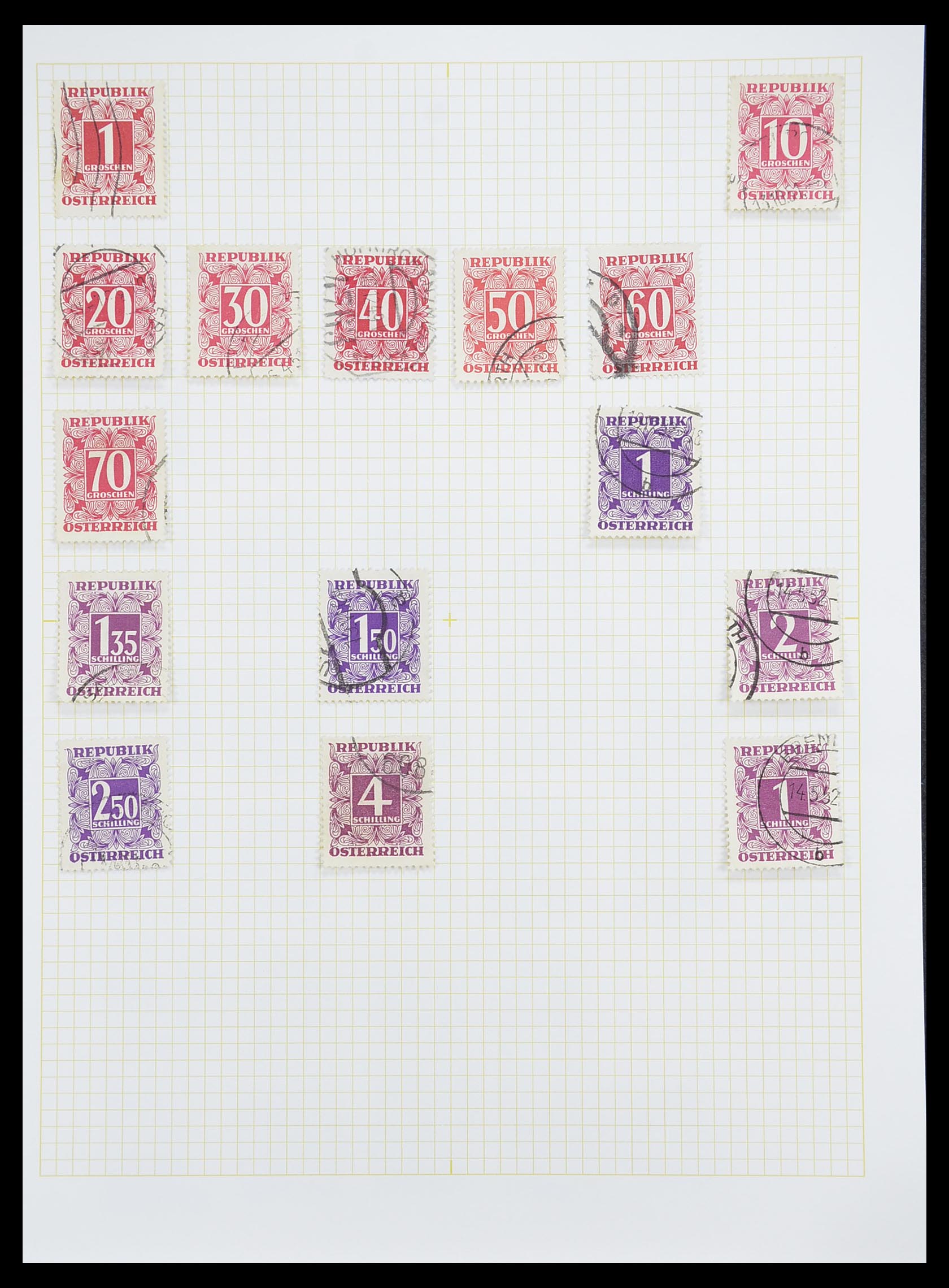 33451 465 - Postzegelverzameling 33451 Europese landen 1850-1990.