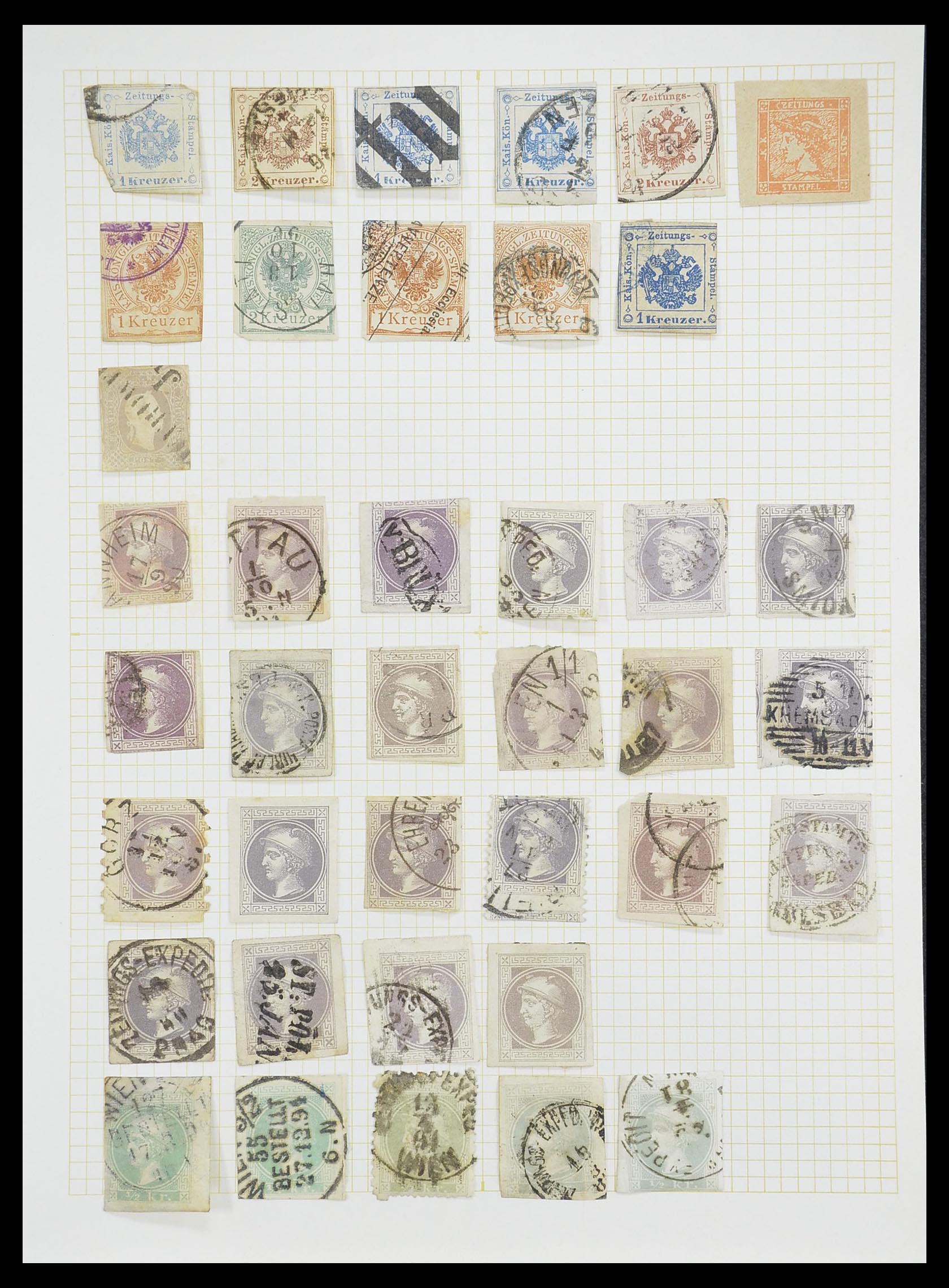 33451 466 - Postzegelverzameling 33451 Europese landen 1850-1990.