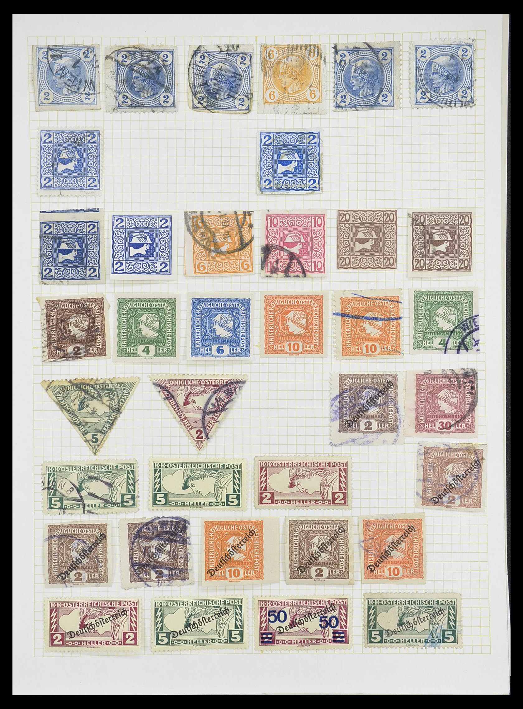 33451 467 - Postzegelverzameling 33451 Europese landen 1850-1990.