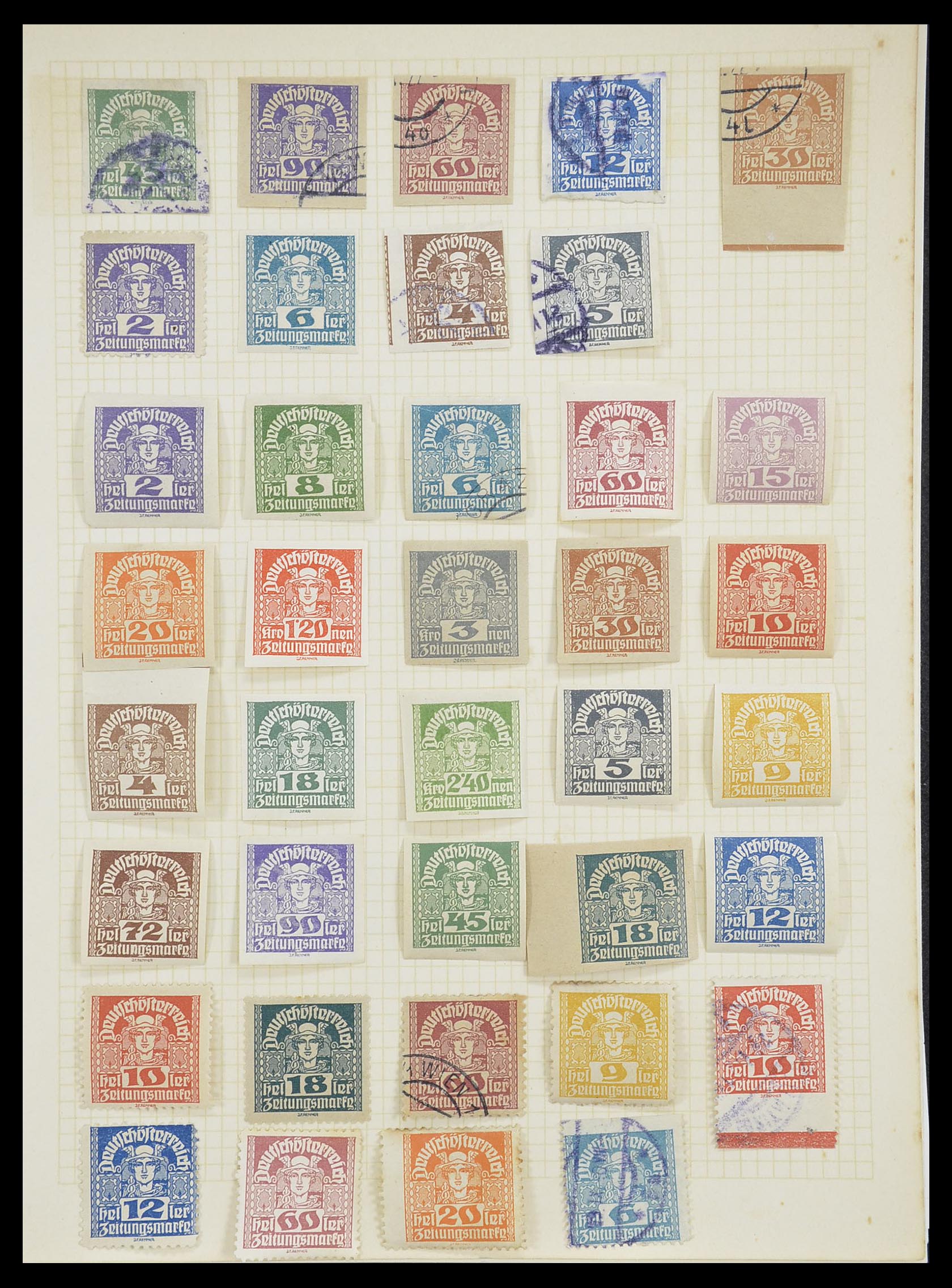 33451 468 - Postzegelverzameling 33451 Europese landen 1850-1990.