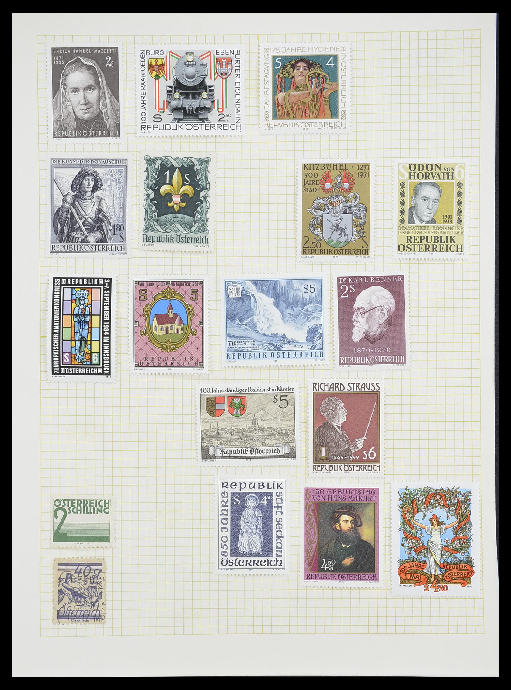 33451 472 - Stamp collection 33451 European countries 1850-1990.
