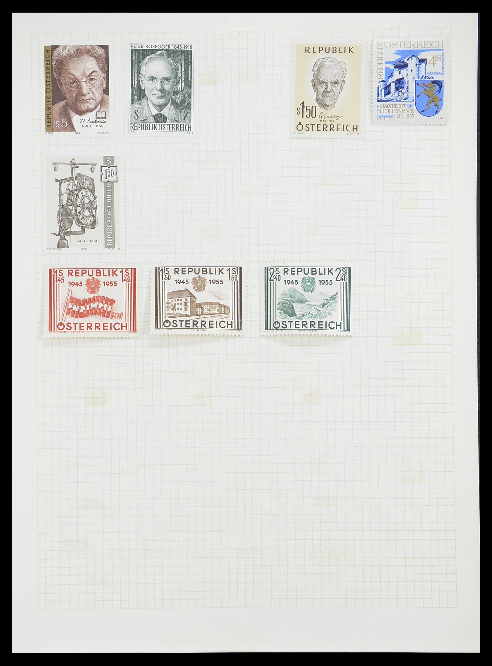 33451 473 - Stamp collection 33451 European countries 1850-1990.