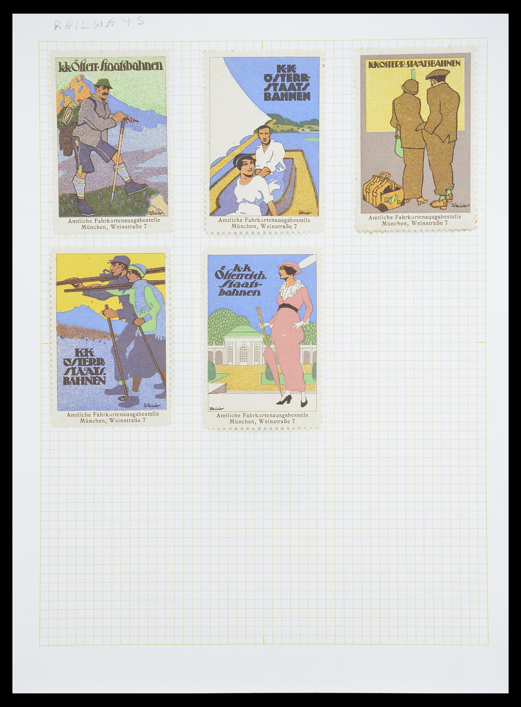 33451 476 - Postzegelverzameling 33451 Europese landen 1850-1990.