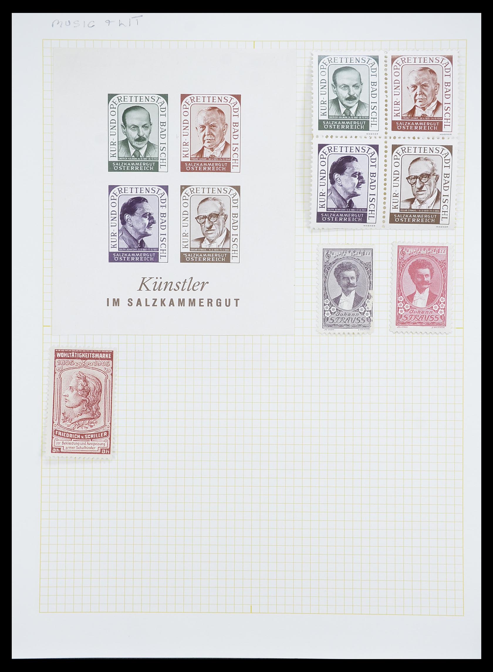 33451 478 - Postzegelverzameling 33451 Europese landen 1850-1990.