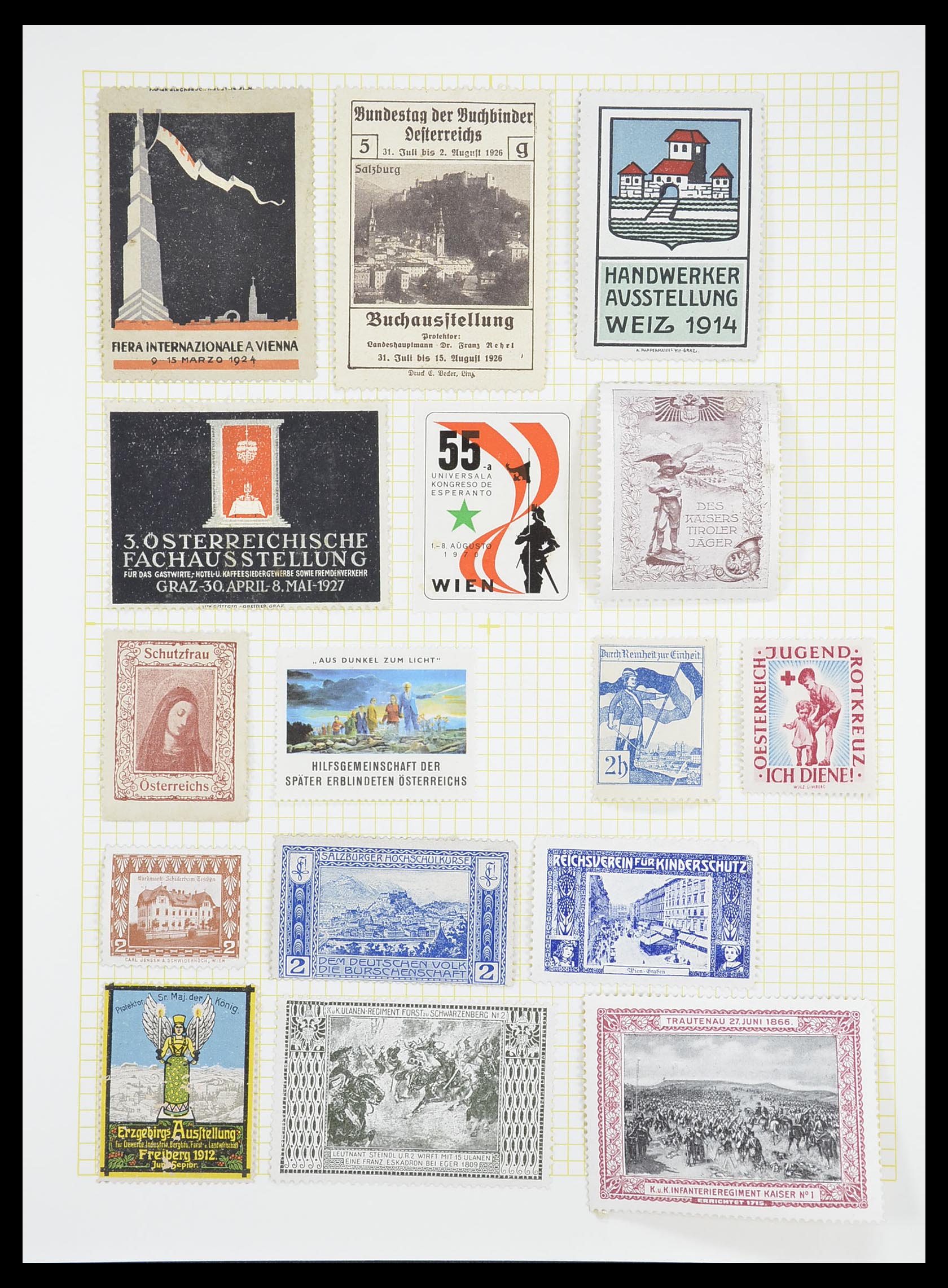 33451 480 - Postzegelverzameling 33451 Europese landen 1850-1990.
