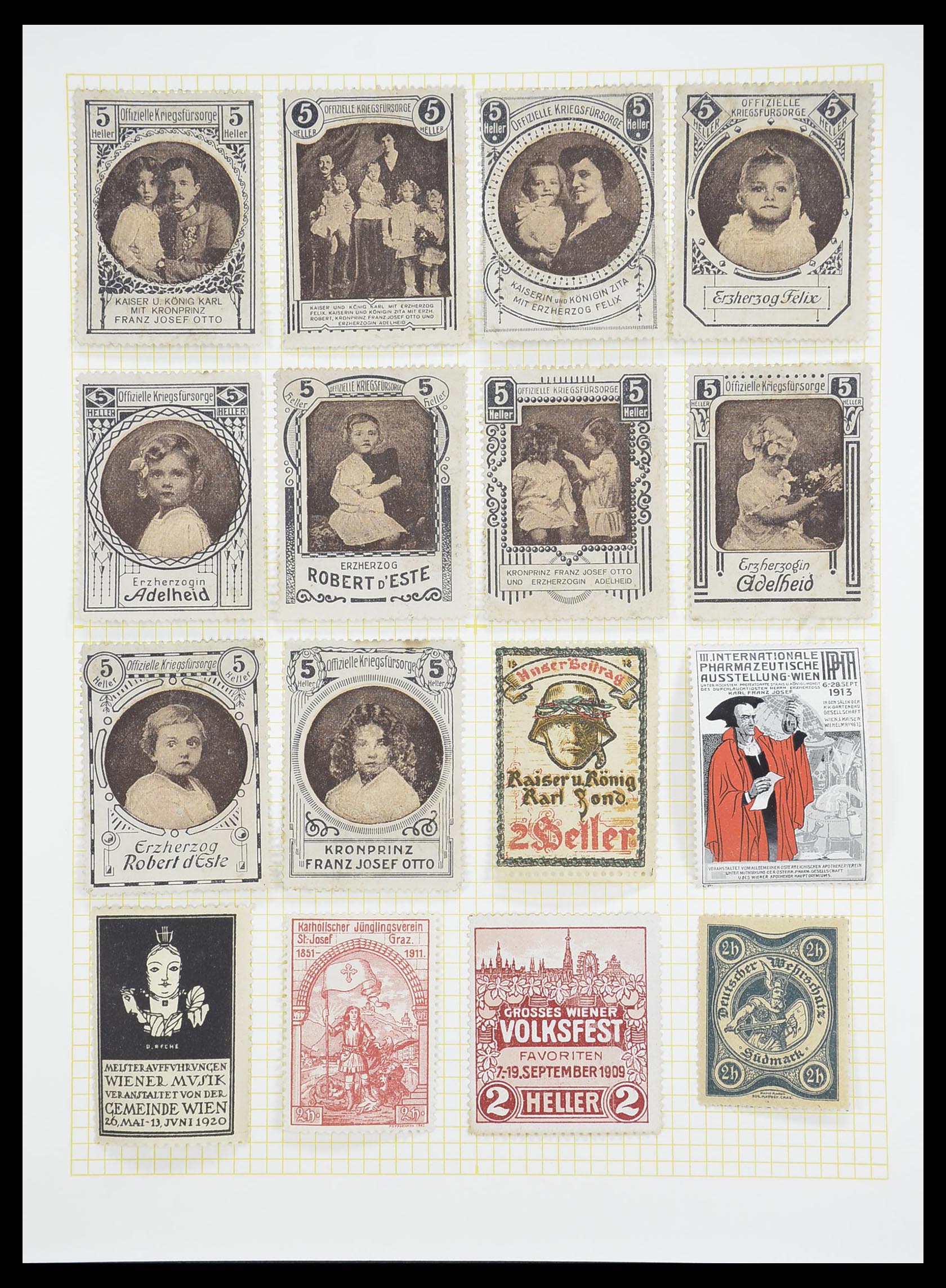 33451 481 - Stamp collection 33451 European countries 1850-1990.