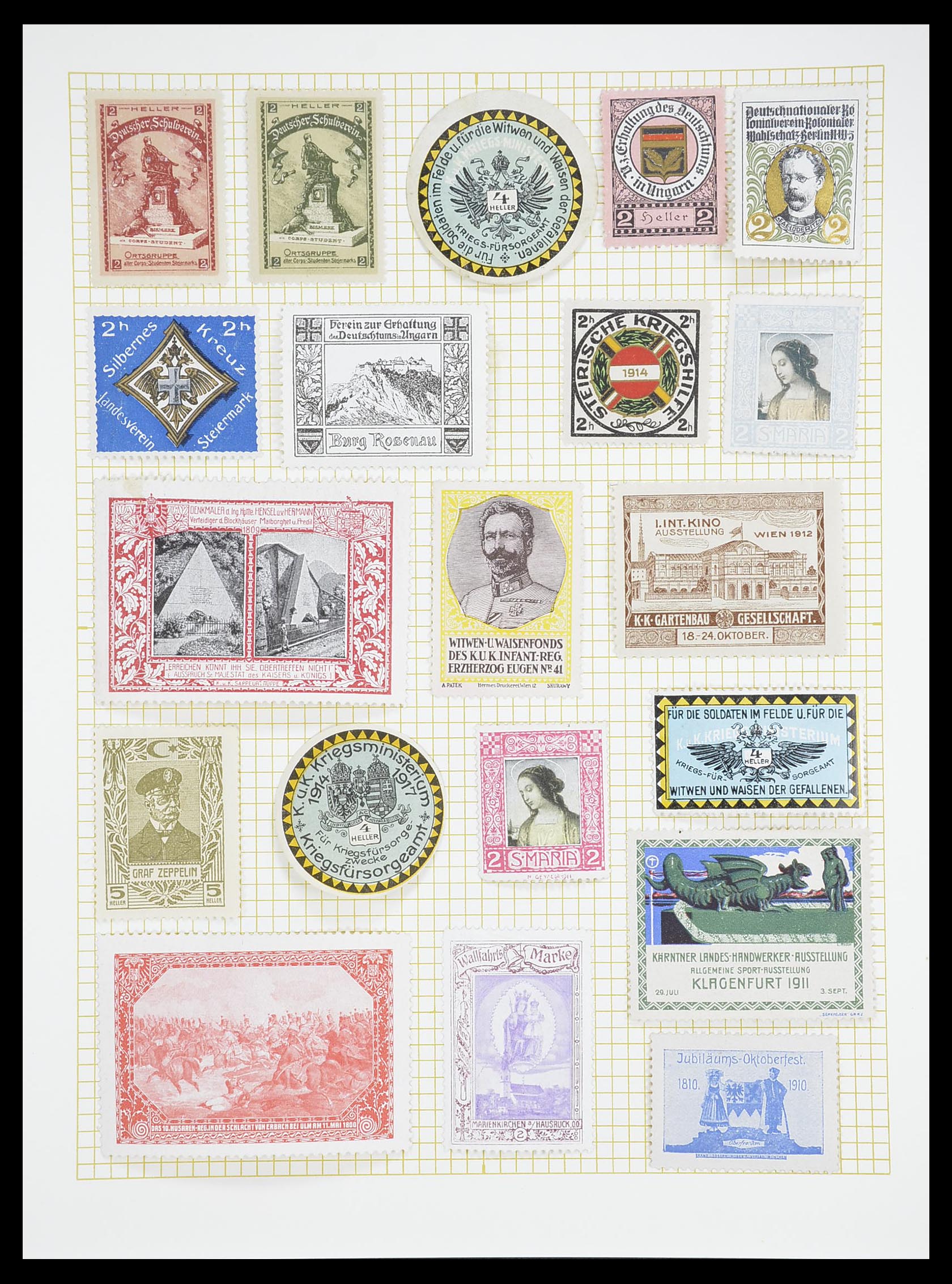 33451 484 - Stamp collection 33451 European countries 1850-1990.