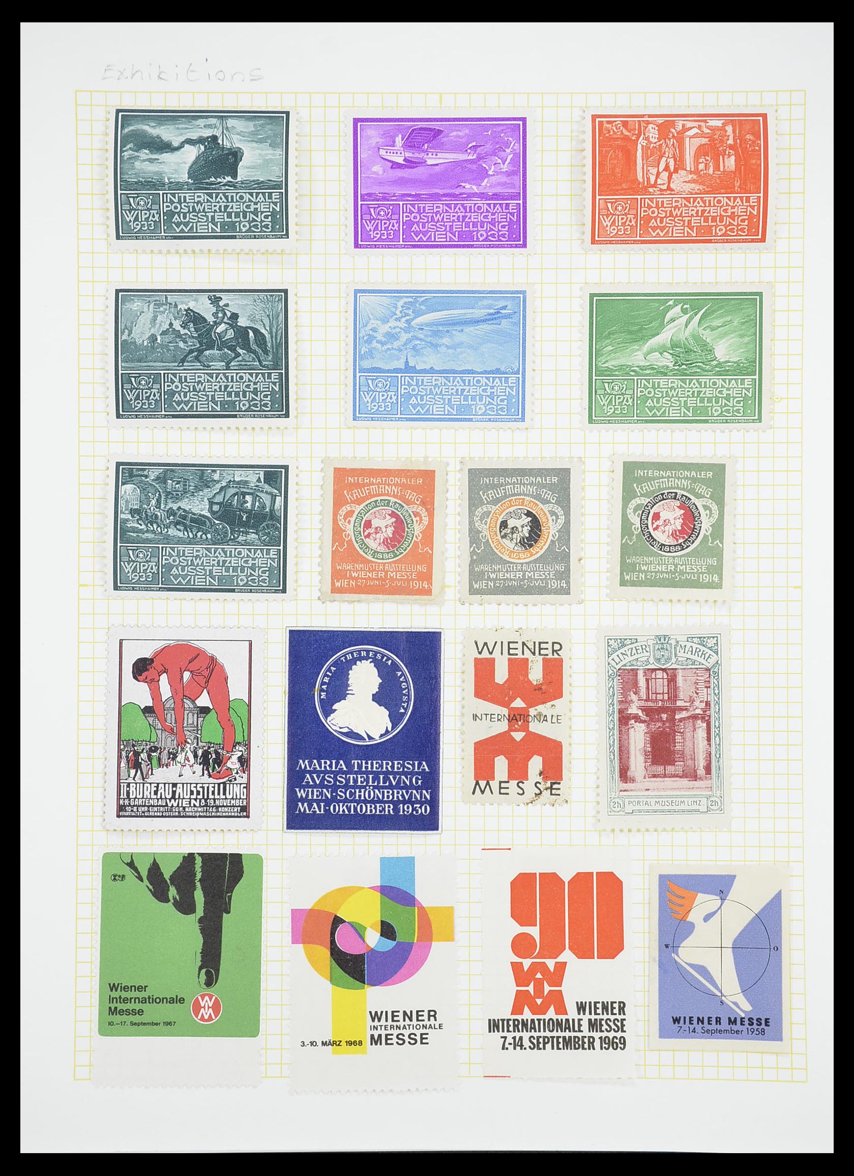 33451 488 - Postzegelverzameling 33451 Europese landen 1850-1990.
