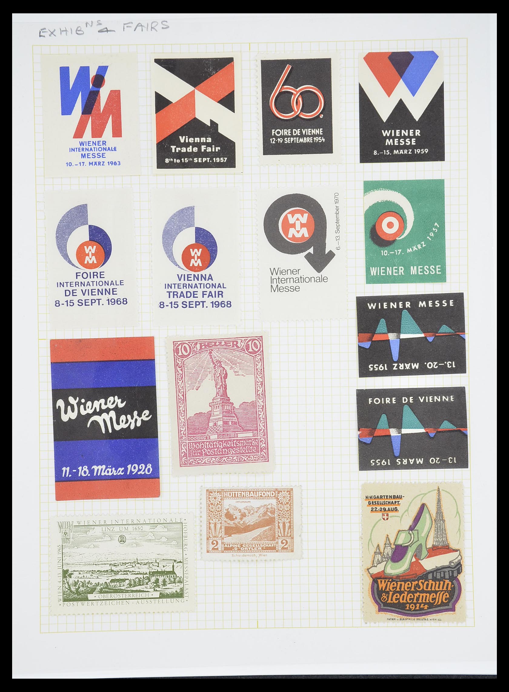 33451 489 - Postzegelverzameling 33451 Europese landen 1850-1990.