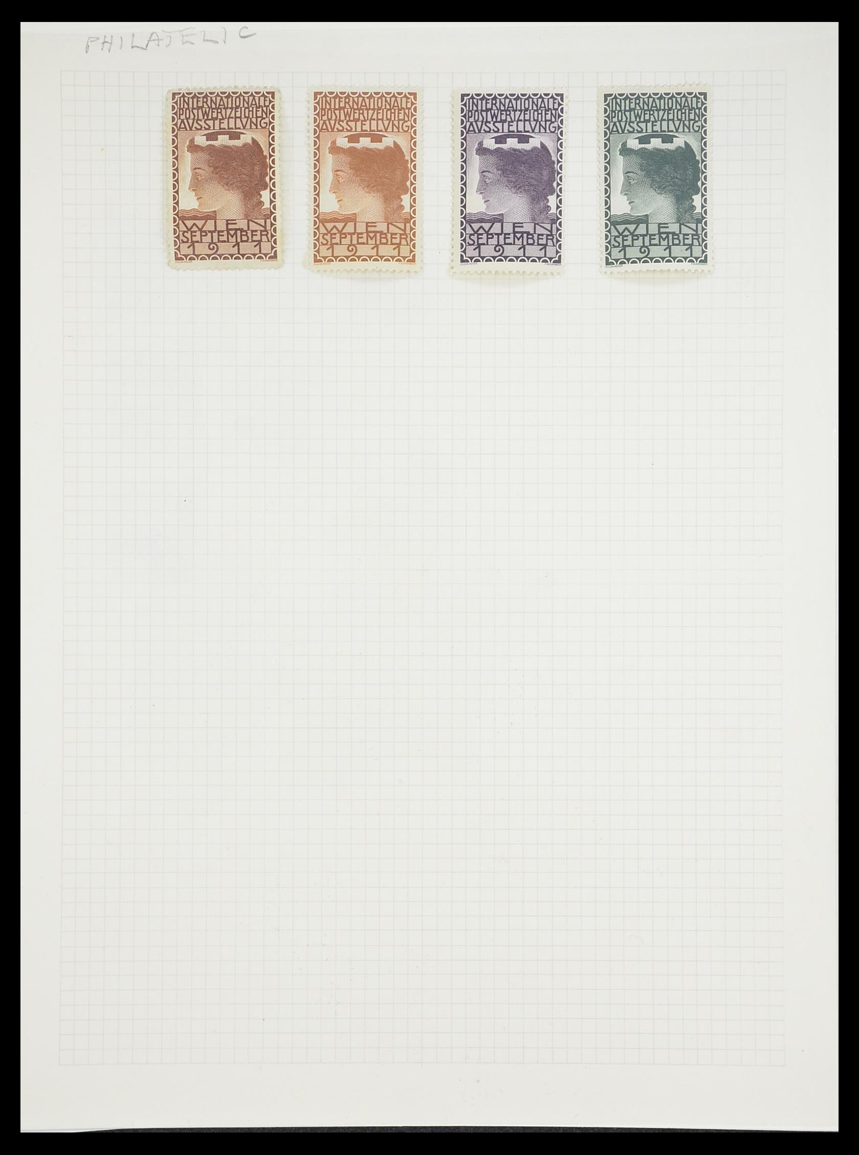 33451 490 - Postzegelverzameling 33451 Europese landen 1850-1990.