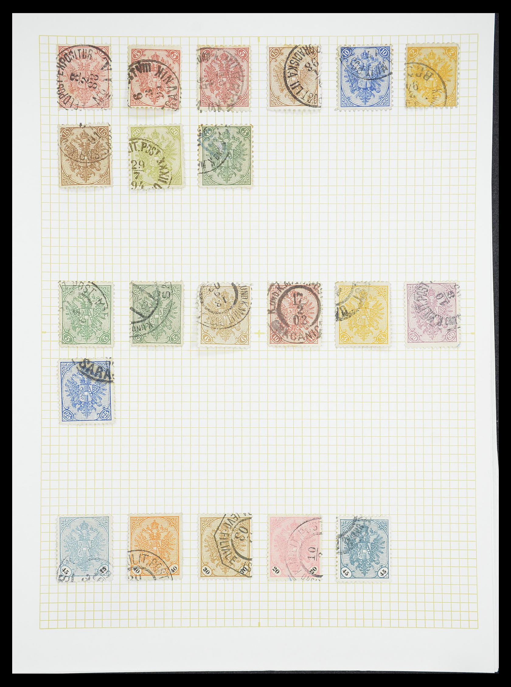 33451 500 - Postzegelverzameling 33451 Europese landen 1850-1990.