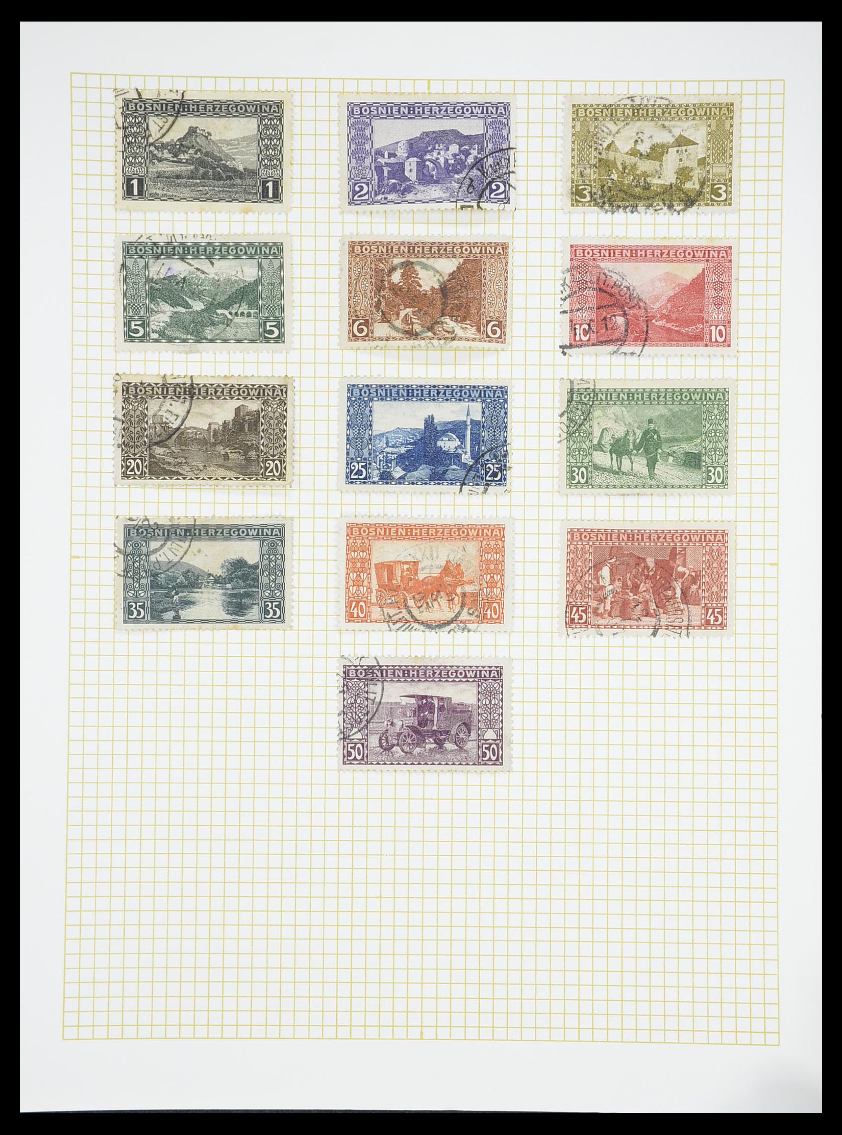 33451 502 - Stamp collection 33451 European countries 1850-1990.