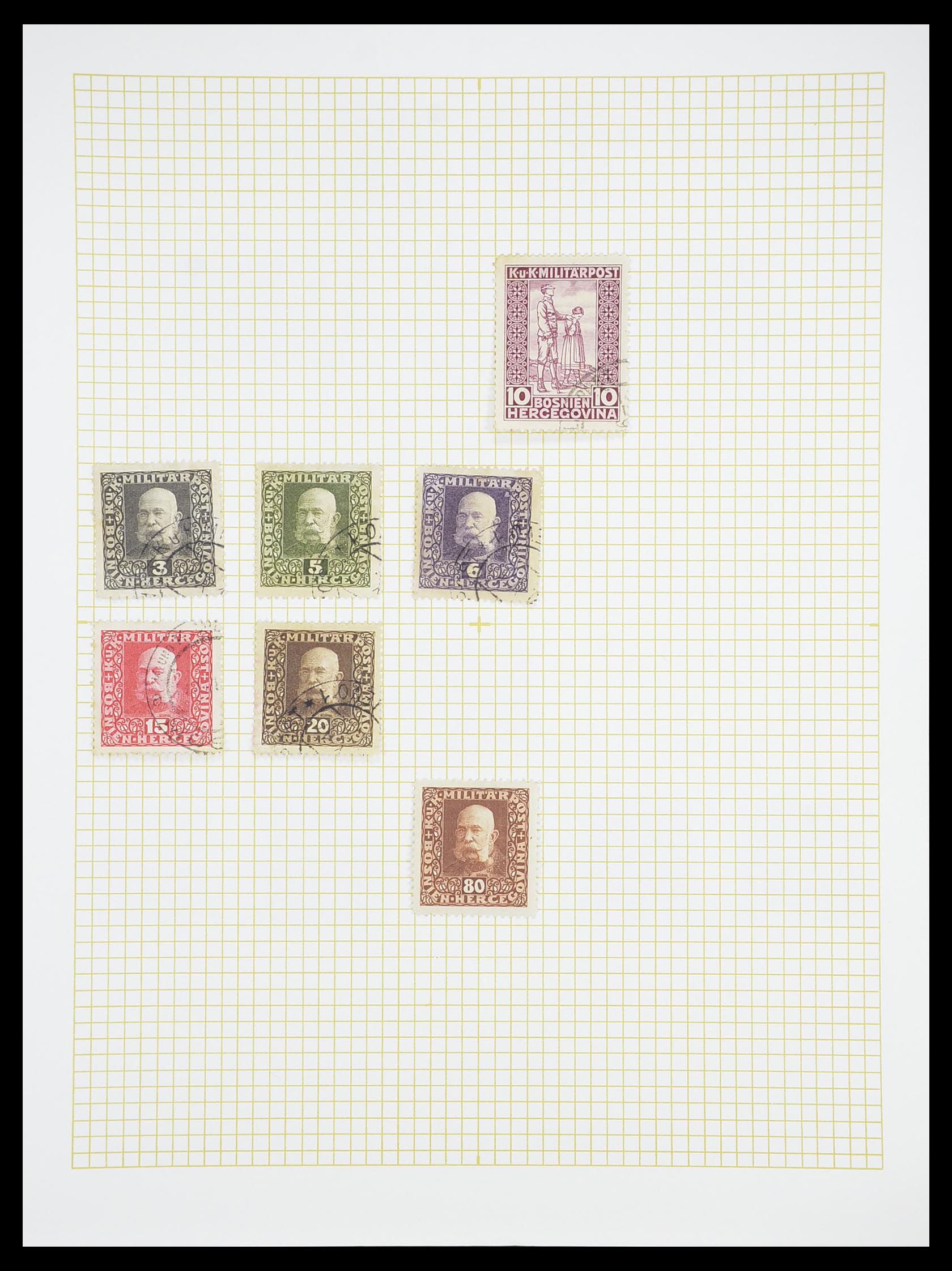 33451 505 - Stamp collection 33451 European countries 1850-1990.