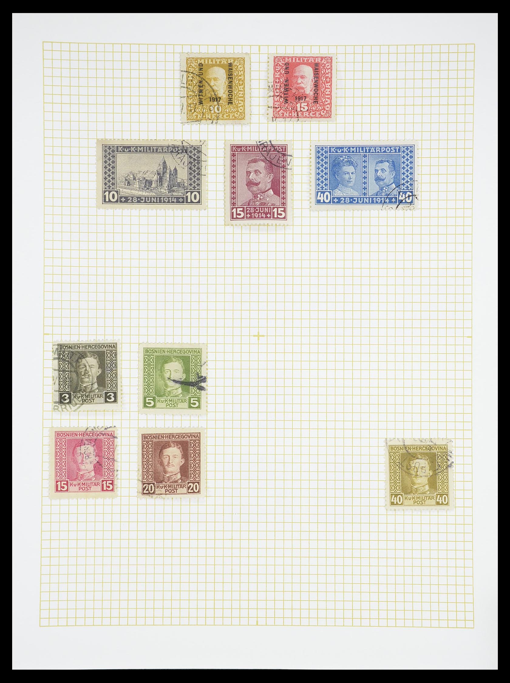 33451 507 - Postzegelverzameling 33451 Europese landen 1850-1990.