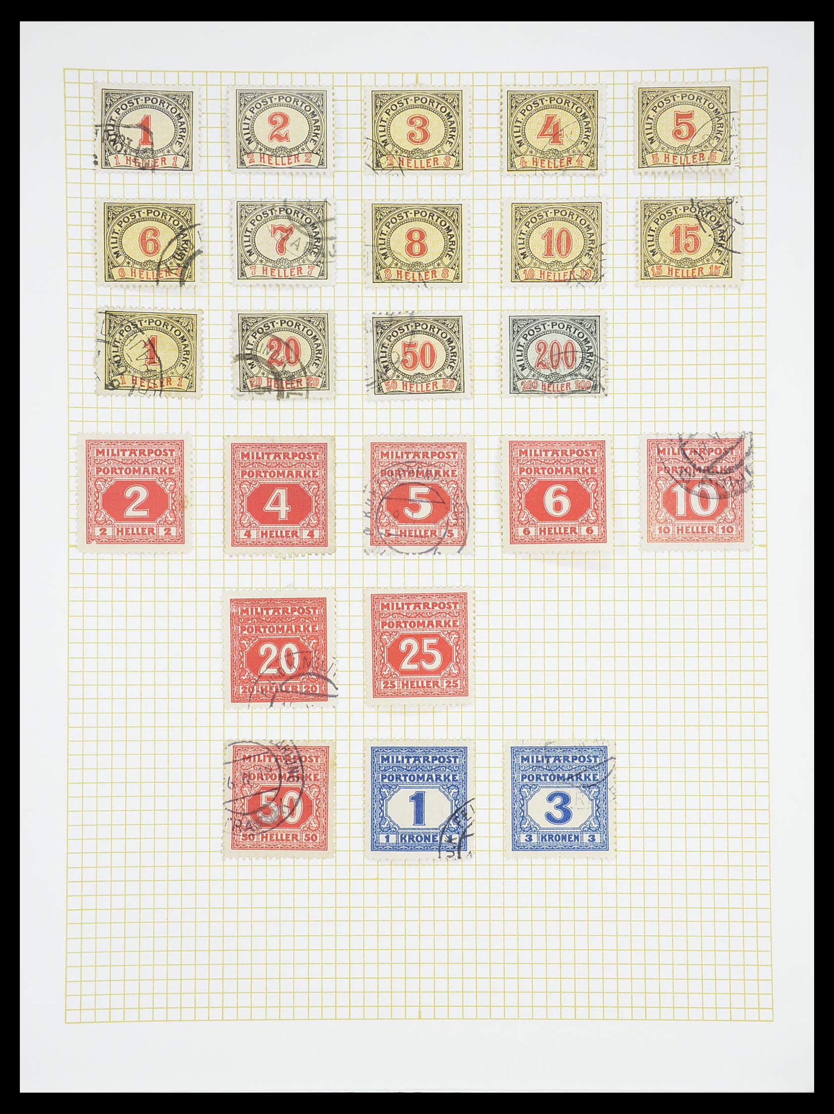 33451 508 - Postzegelverzameling 33451 Europese landen 1850-1990.