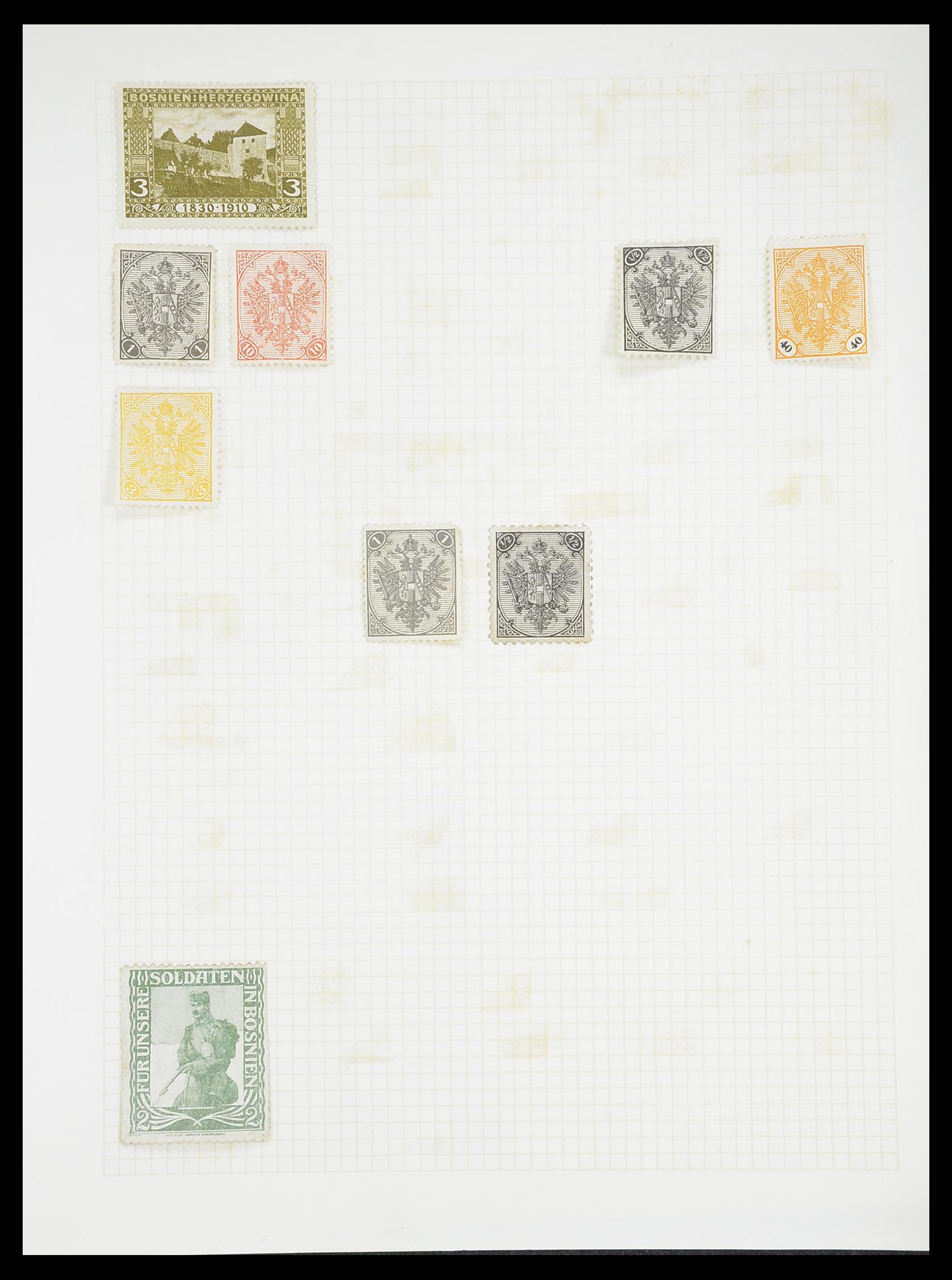 33451 510 - Stamp collection 33451 European countries 1850-1990.