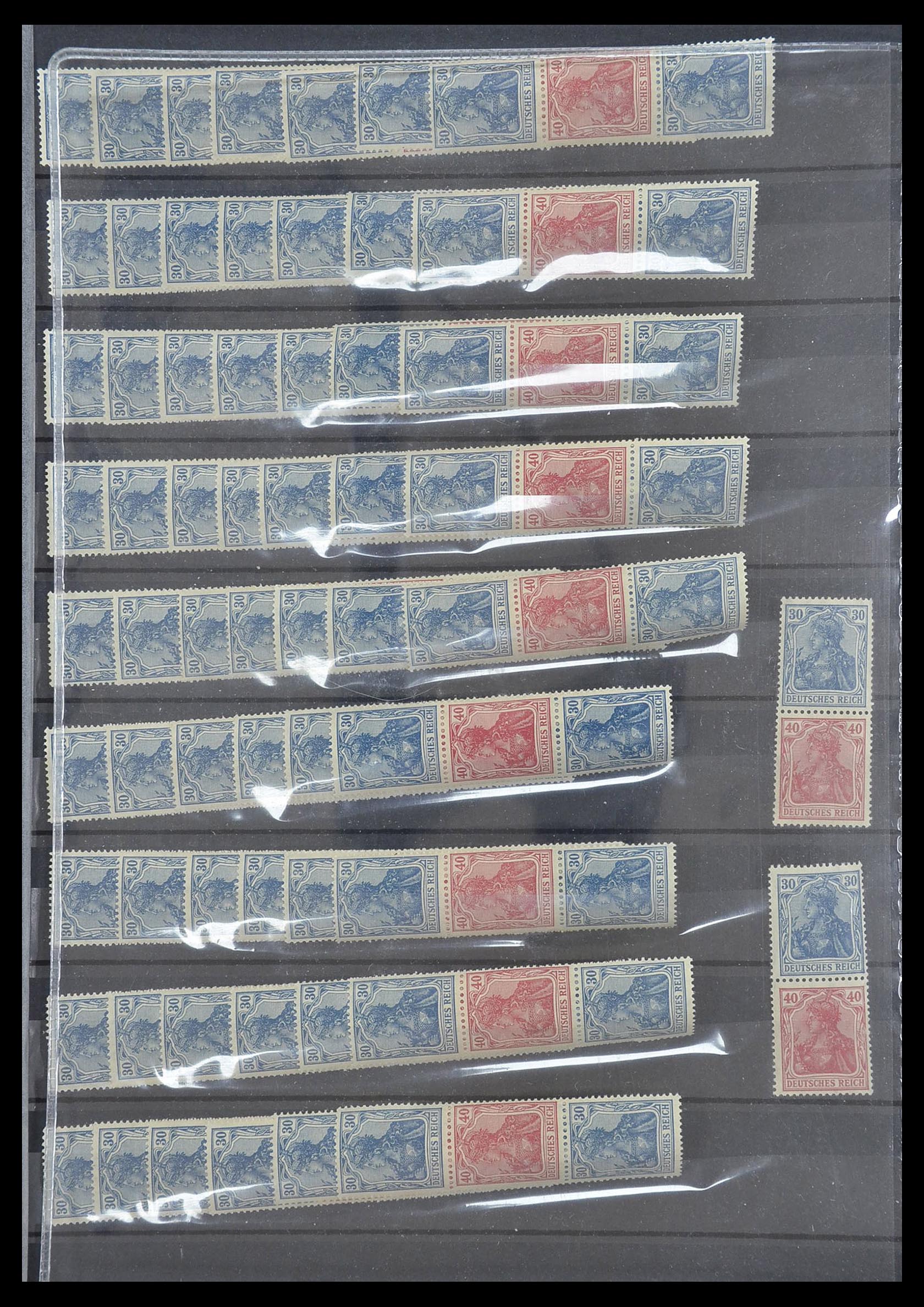 33454 064 - Postzegelverzameling 33454 Duitse rijk combinaties 1921-1941.
