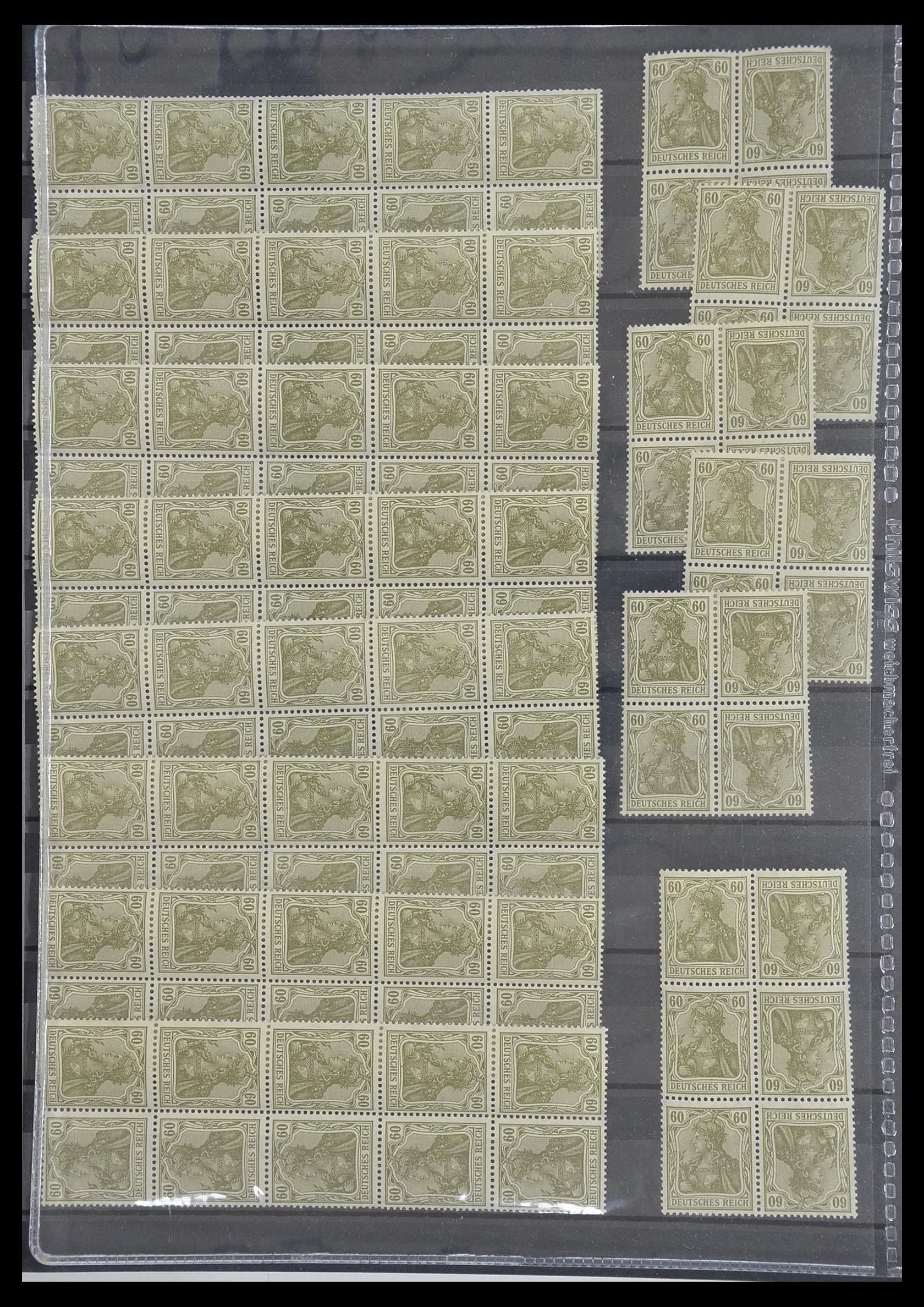 33454 068 - Stamp collection 33454 German Reich combinations 1921-1941.