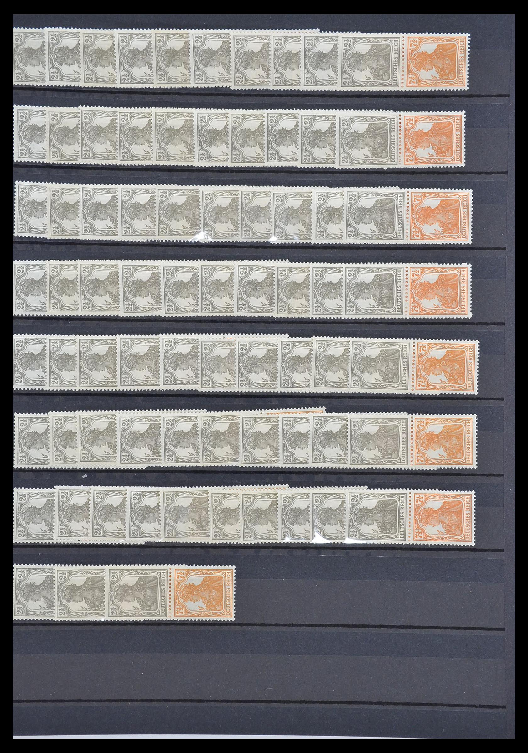 33454 078 - Postzegelverzameling 33454 Duitse rijk combinaties 1921-1941.