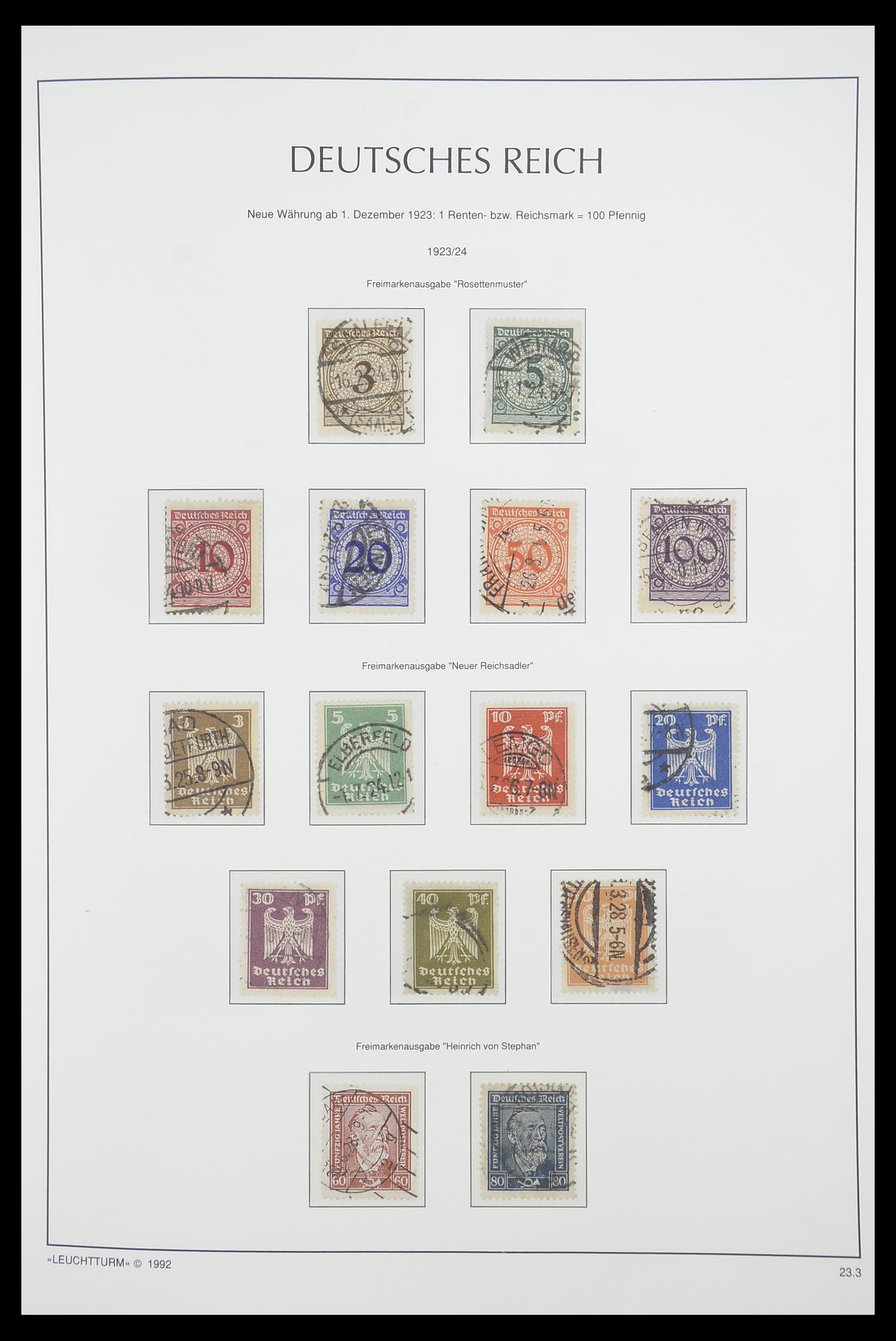 33455 025 - Stamp collection 33455 German Reich 1872-1945.