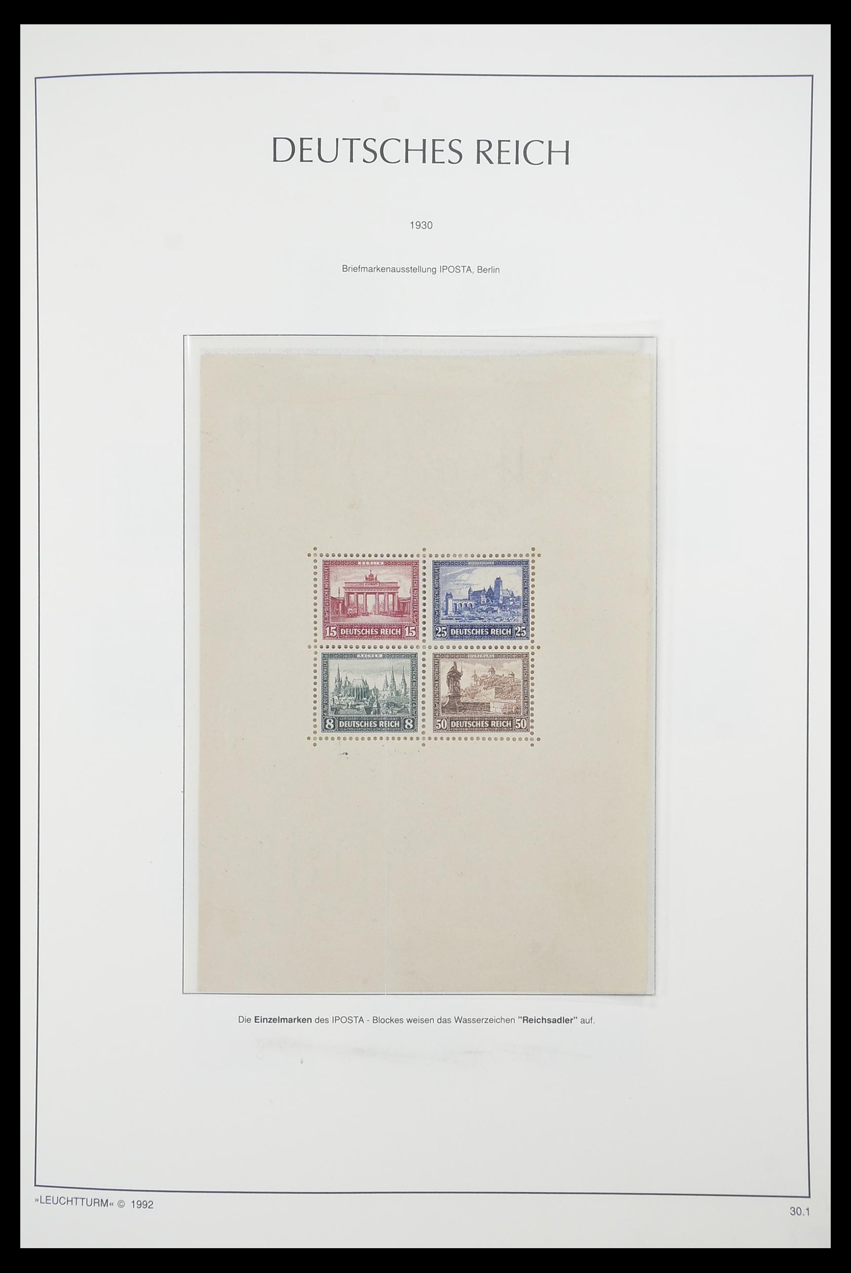 33455 033 - Postzegelverzameling 33455 Duitse Rijk 1872-1945.