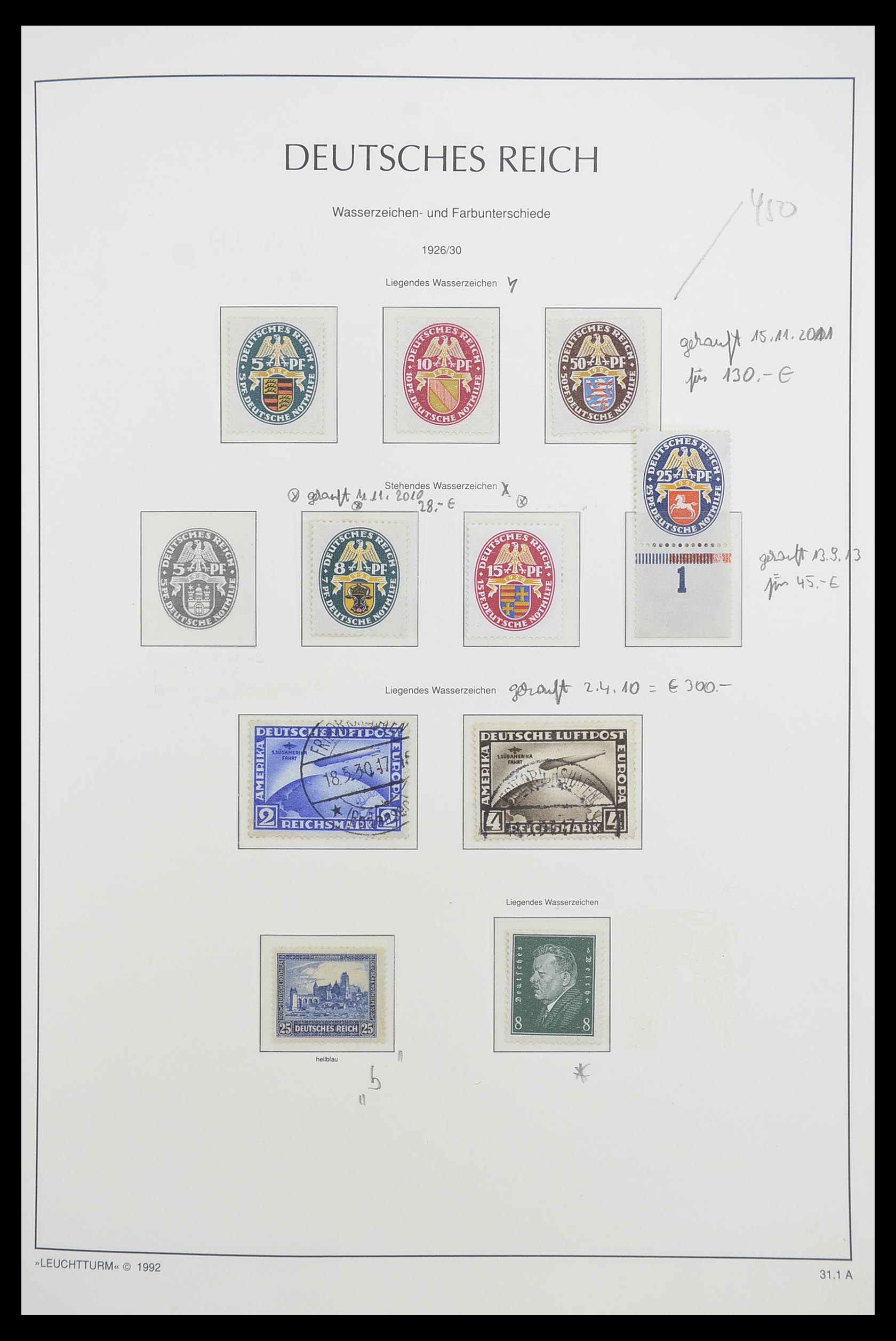 33455 035 - Stamp collection 33455 German Reich 1872-1945.