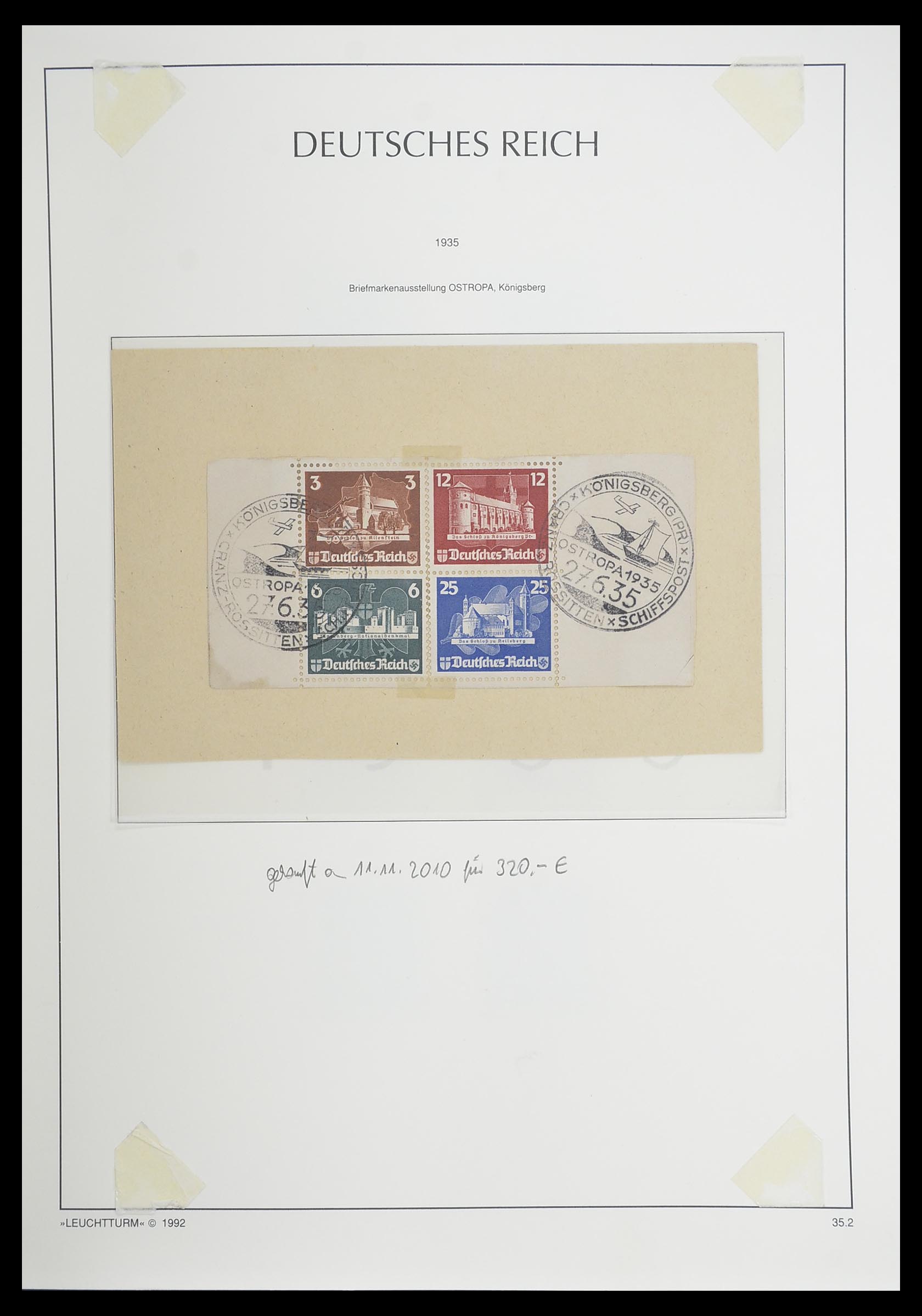 33455 059 - Stamp collection 33455 German Reich 1872-1945.