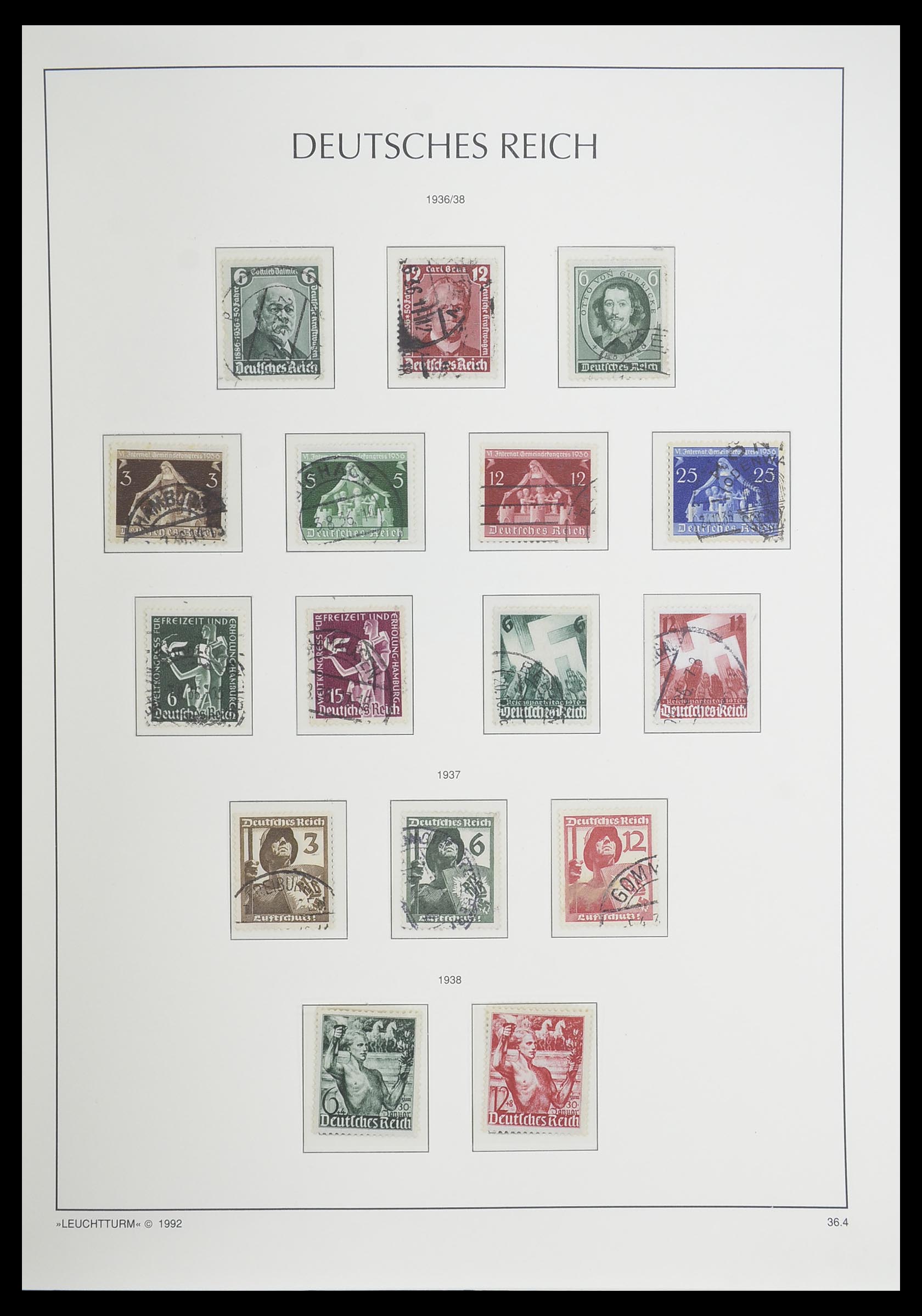 33455 064 - Stamp collection 33455 German Reich 1872-1945.