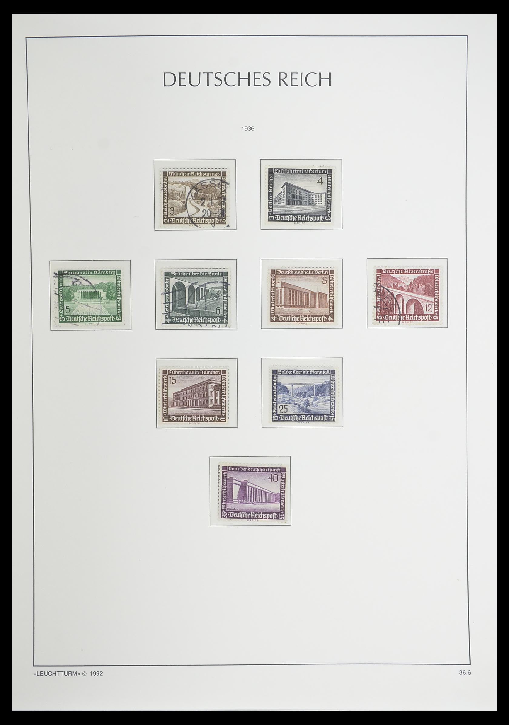 33455 066 - Stamp collection 33455 German Reich 1872-1945.